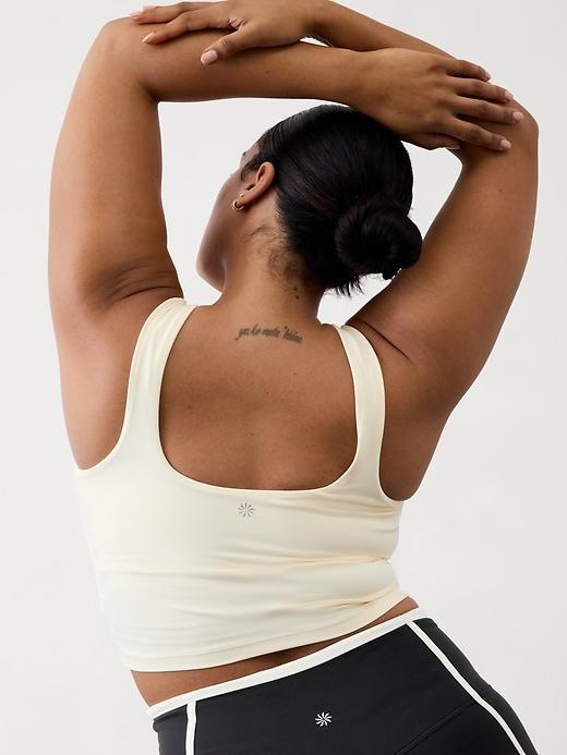 Transcend Square Neck Crop Sports Bra D-DD Product Image