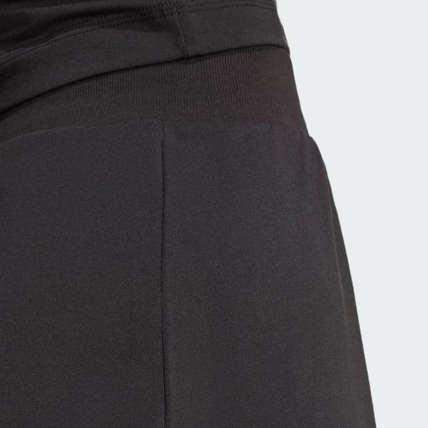 Women's adidas Essentials Cotton Skort, Size: Medium, Black Product Image