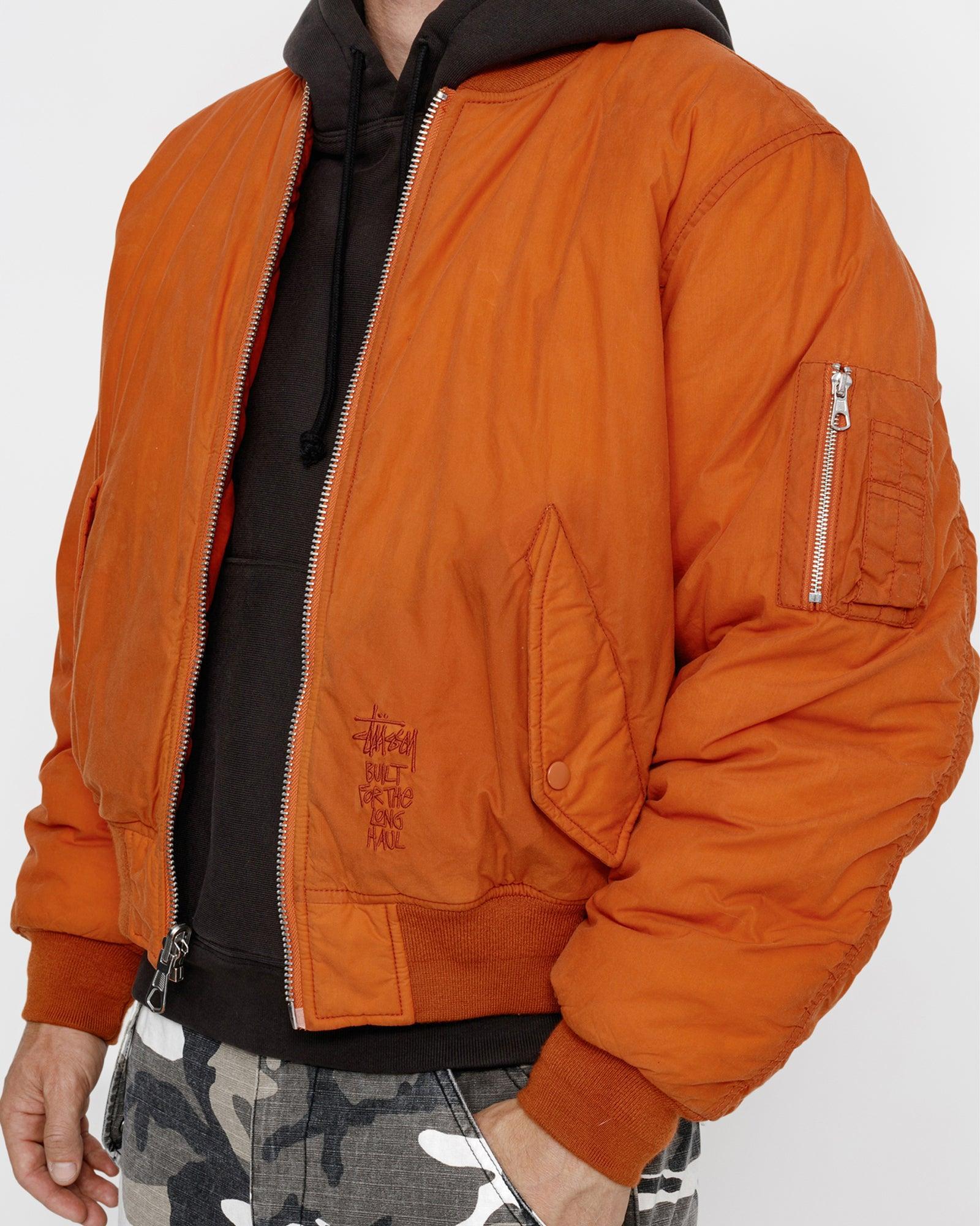 WAXED BUILT BOMBER JACKET Male Product Image