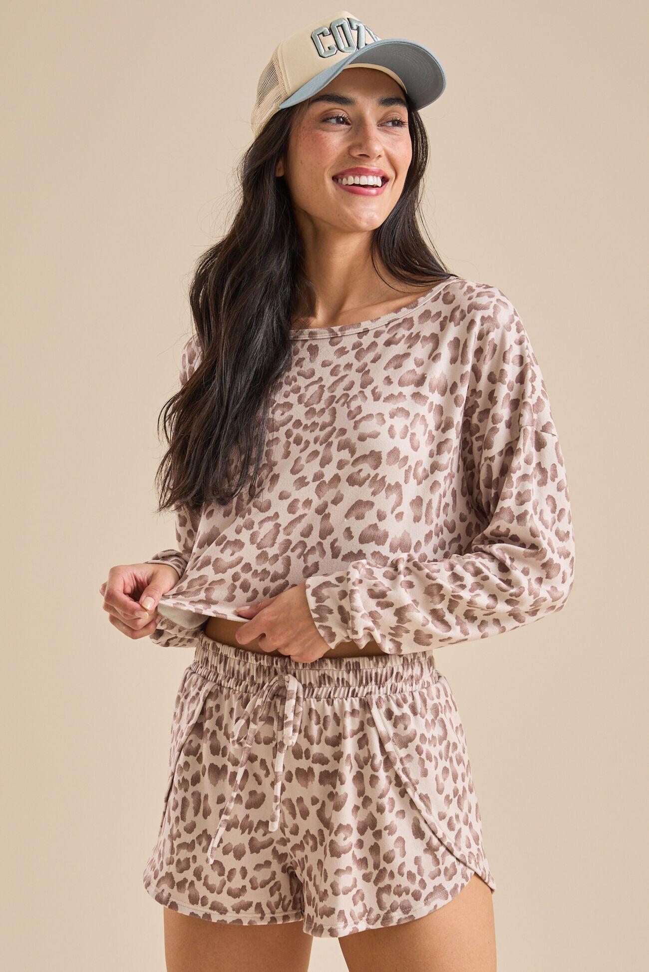 Wild Thing Long Sleeve Lounge Top Product Image