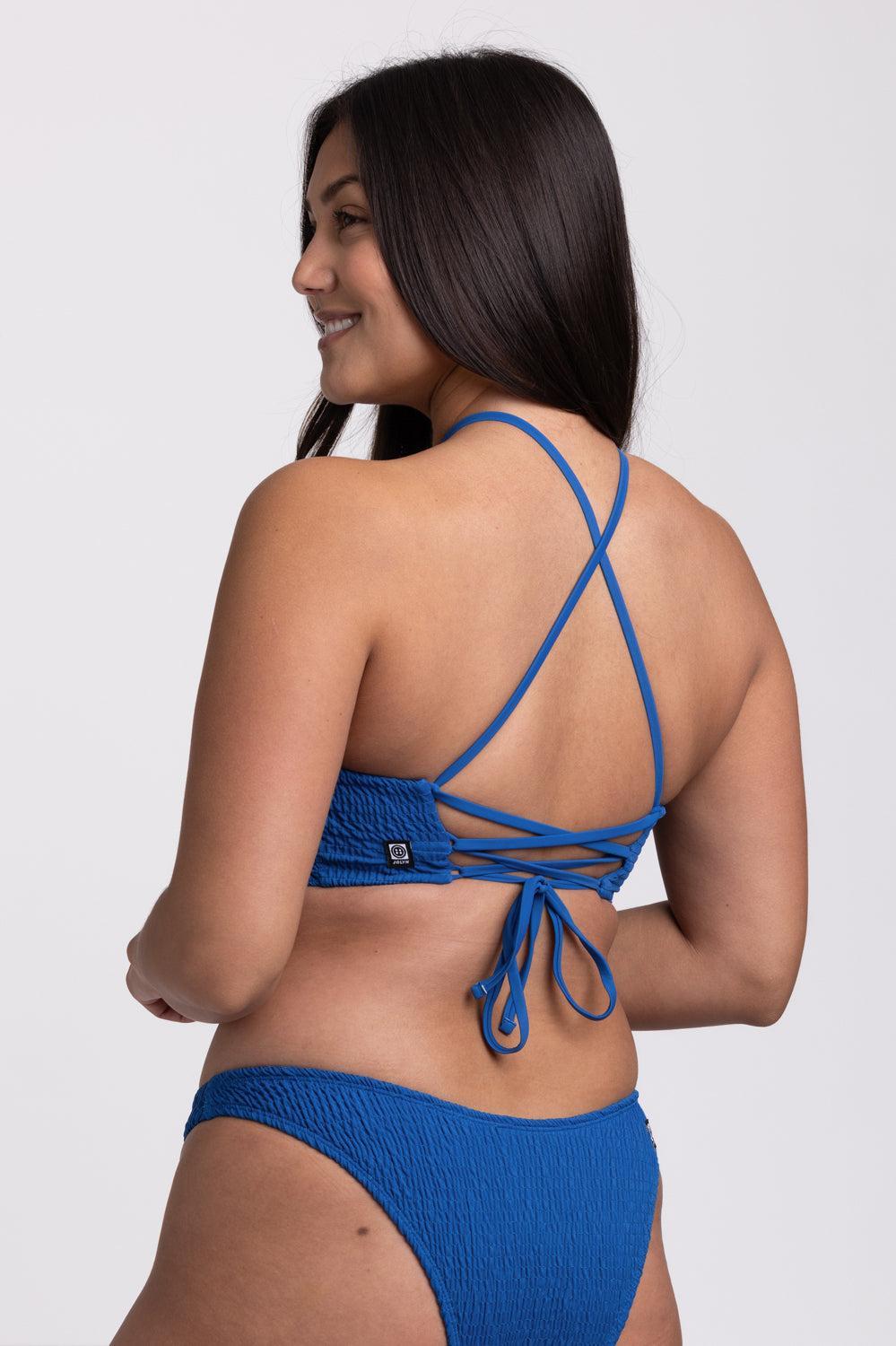 Luna Smocked Bikini Top Product Image
