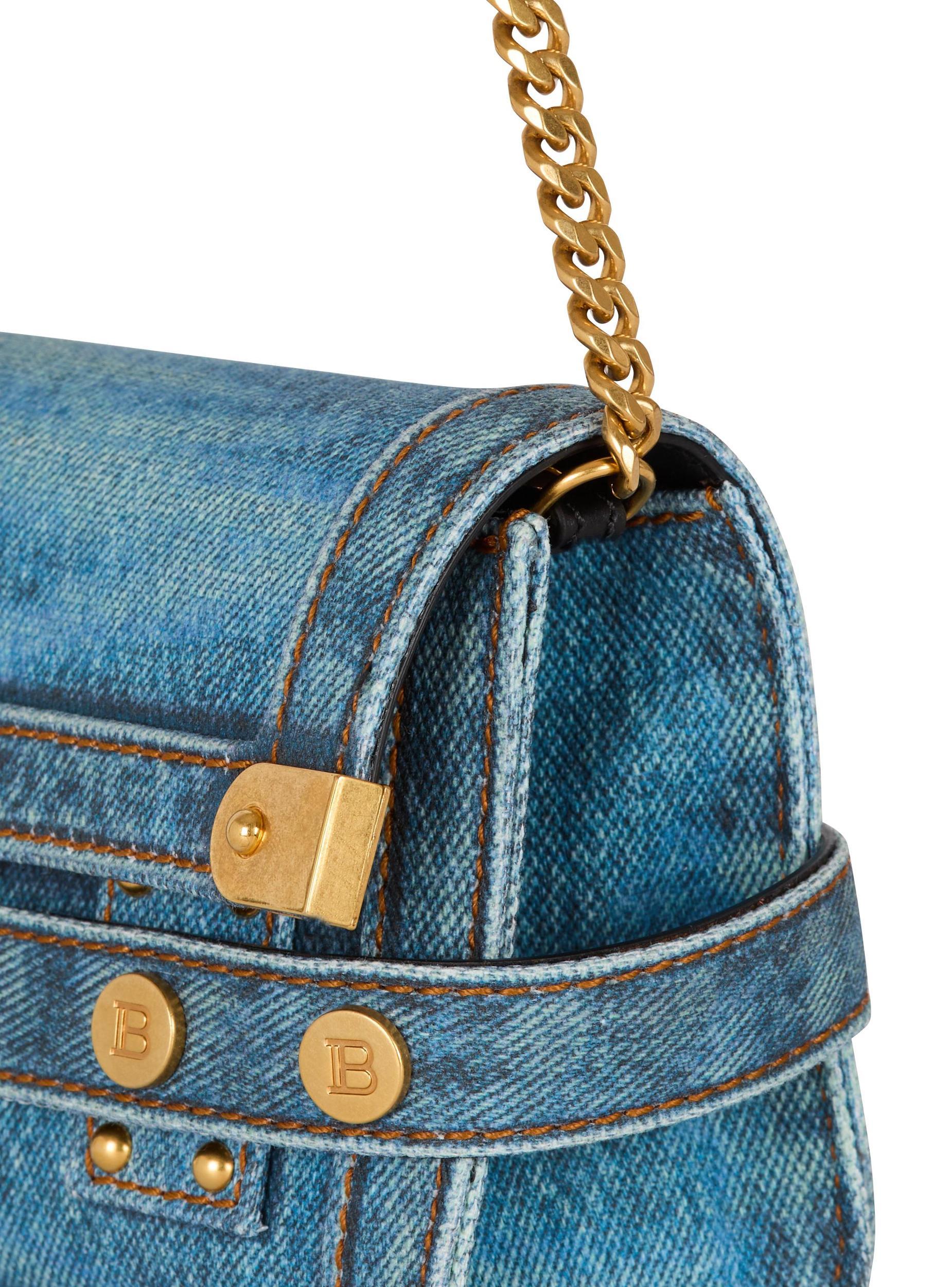 B-Buzz Pouch 23 in denim print canvas Product Image