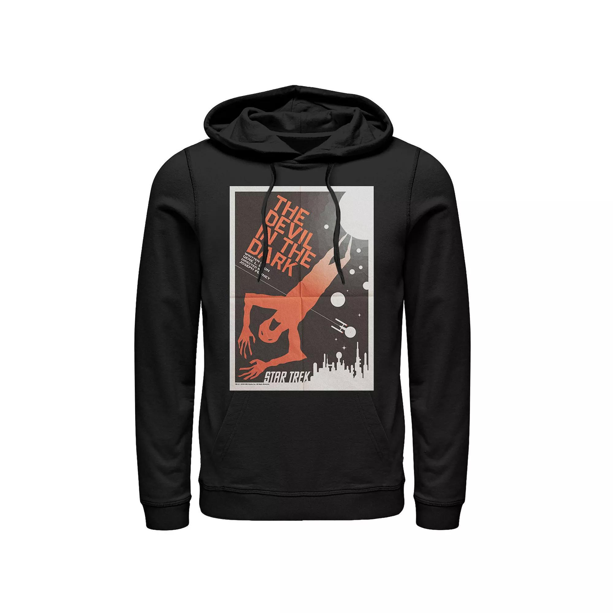 Men's Star Trek Original Series Devil In The Dark Hoodie, Size: XXL, Black Product Image