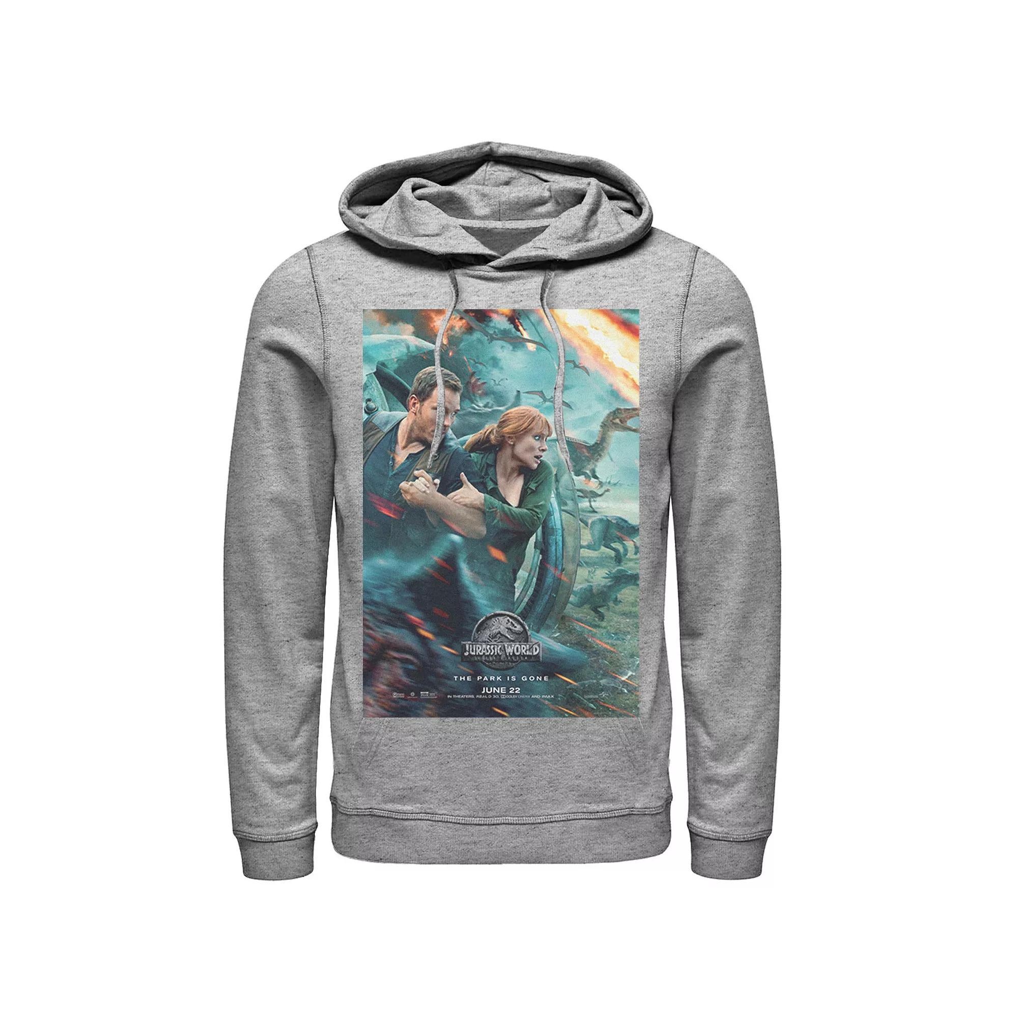 Mens Marvel Captain Marvel Blue Glow Hoodie Product Image