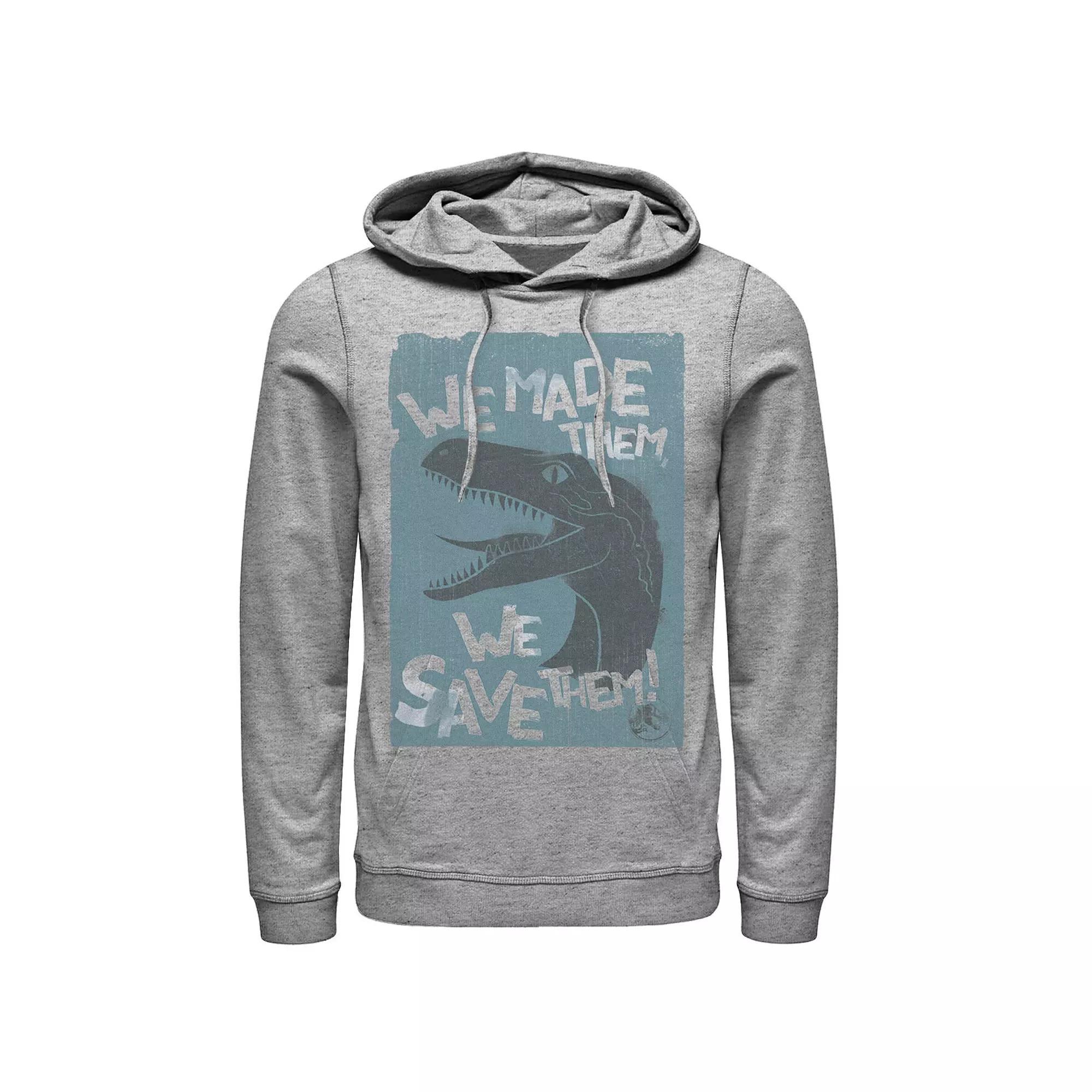 Disney's The Nightmare Before Christmas Men's Emotional Jack Hoodie, Size: Large, Athletic Grey Product Image