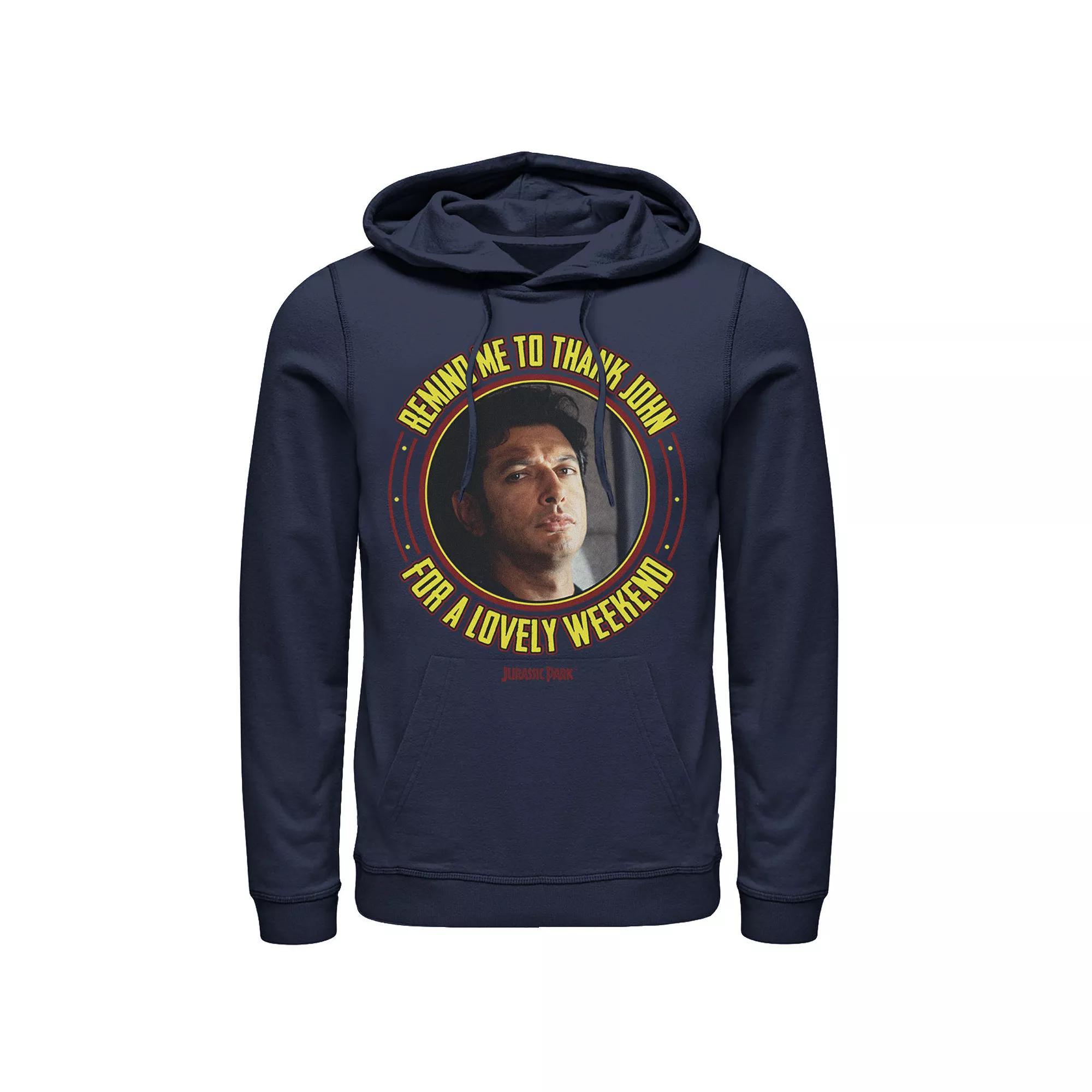 Men's Star Wars Merry Hothmas Cute Cartoon Mistletoe Circle Hoodie, Size: Small, Blue Product Image
