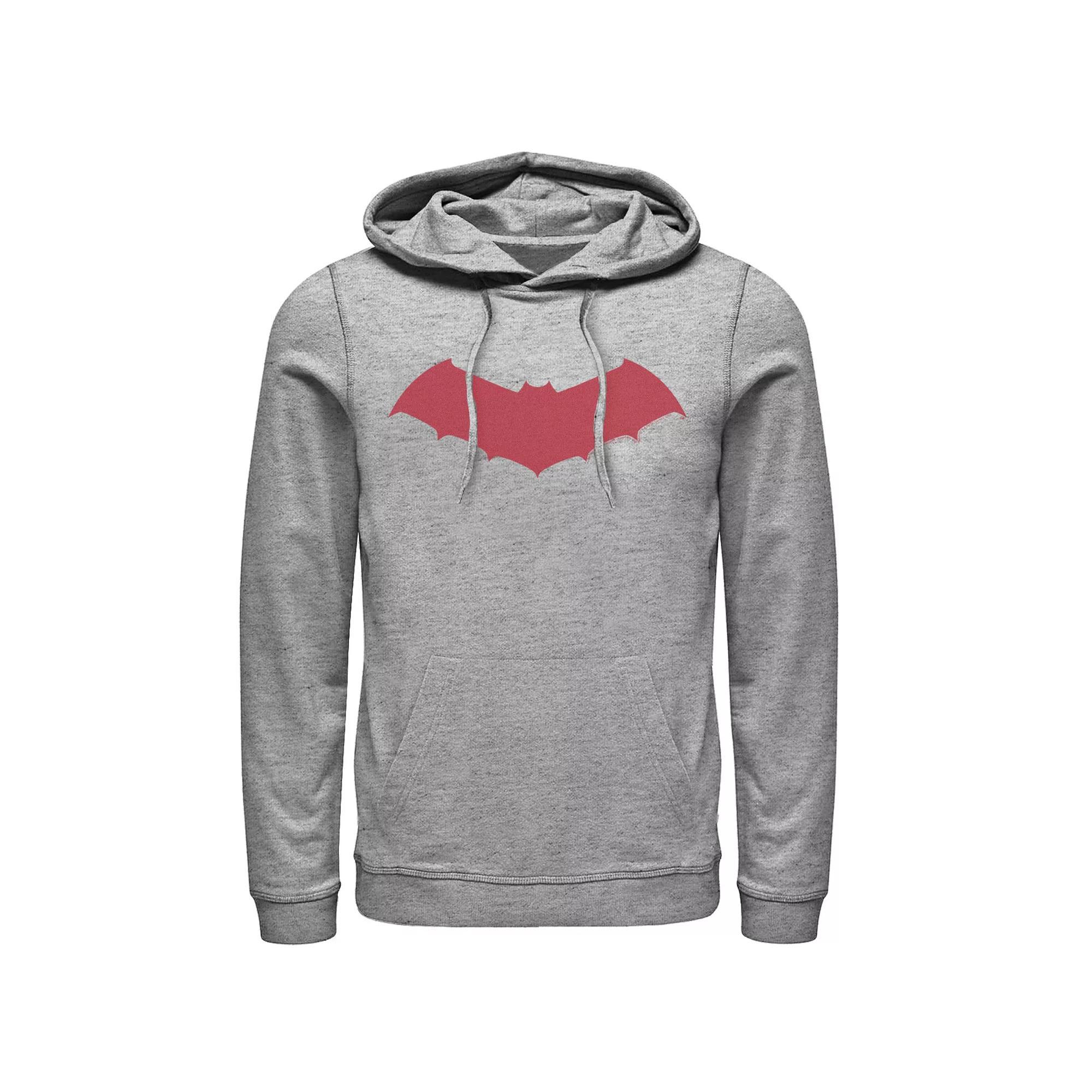 Men's Star Trek Next Generation Property Badge Hoodie, Size: Medium, Athletic Grey Product Image