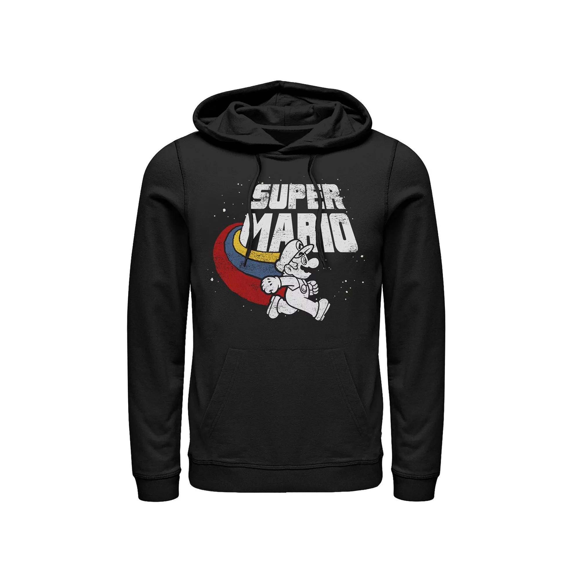 Mens Super Mario Bros. Pullover Hoodie Product Image