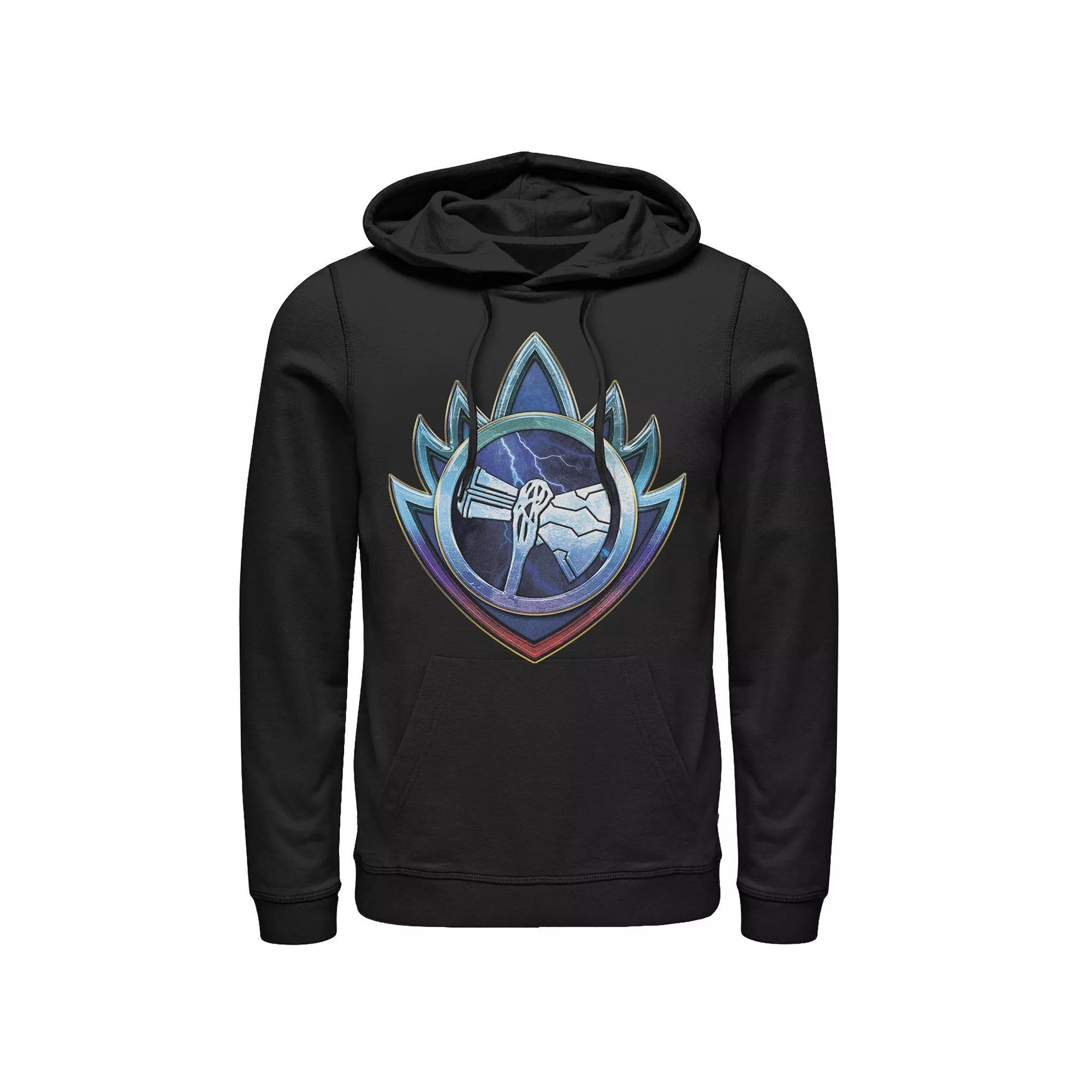 Men's Marvel Thor Love and Thunder Hoodie, Size: Medium, Black Product Image