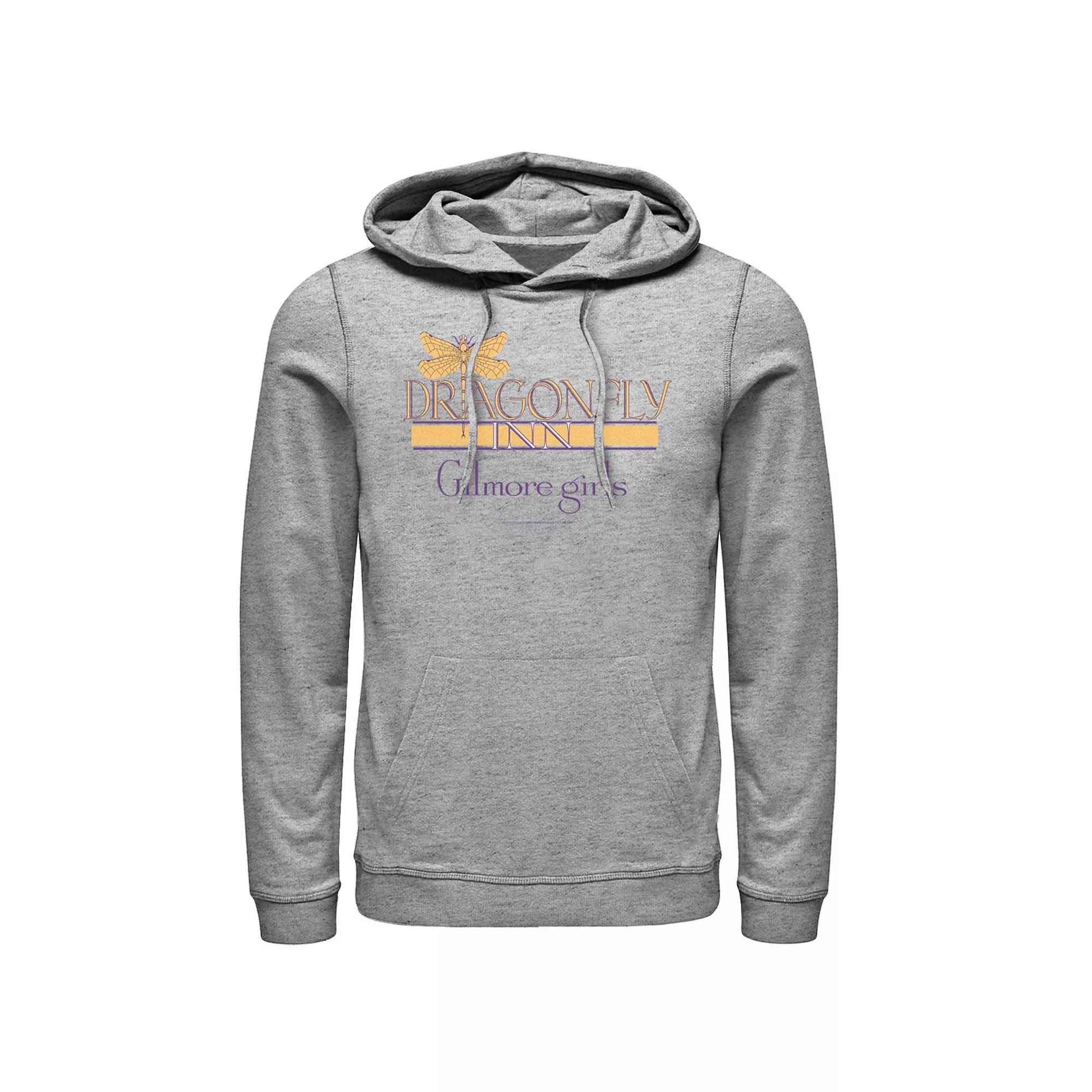 Men's Back To The Future 8-Bit Marty on Hoverboard Hoodie, Size: Large, Athletic Grey Product Image