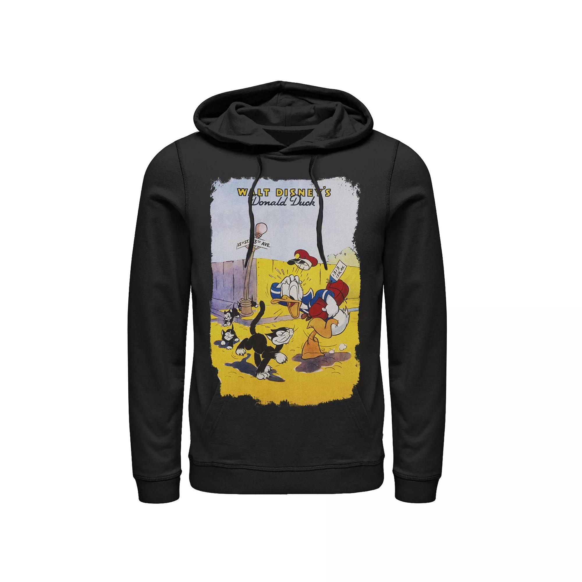 Men's Cartoon Network Adventure Time Finn & Jake Kapow Hoodie, Size: Medium, Royal Product Image