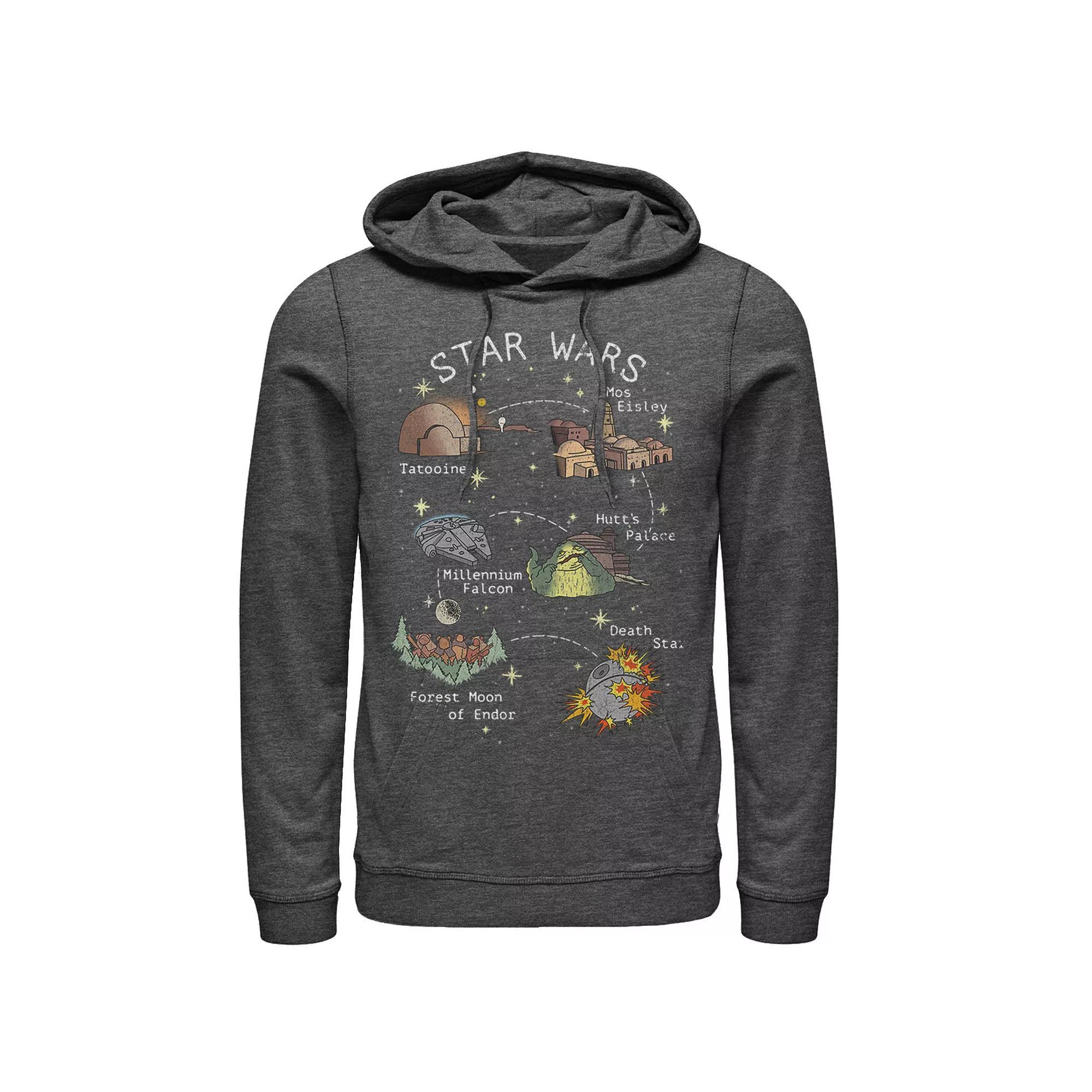 Men's Animal Crossing Items Found Title Logo Hoodie, Size: XL, Blue Product Image
