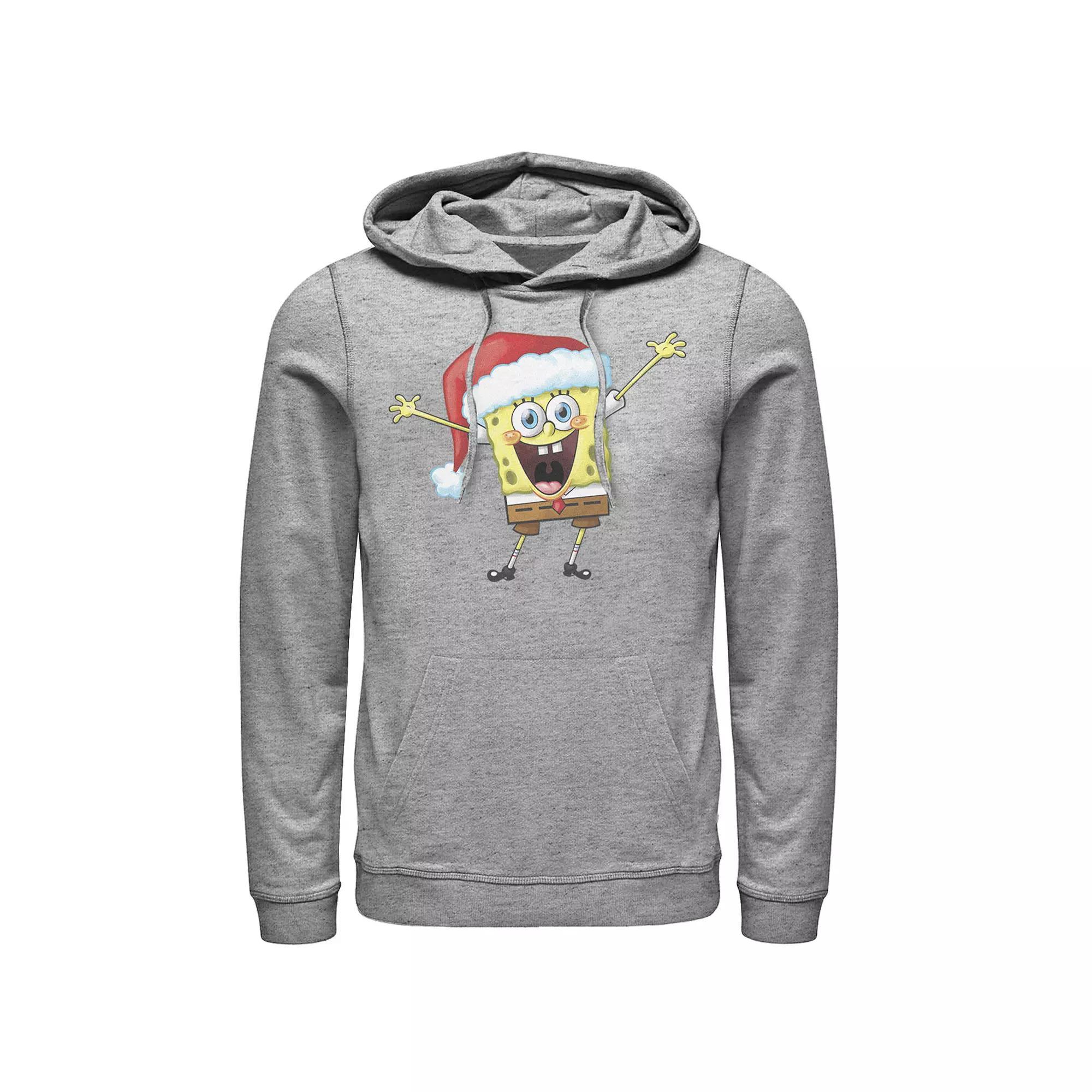 Men's Julie And The Phantoms Airbrush Heart Logo Hoodie, Size: XL, Athletic Grey Product Image