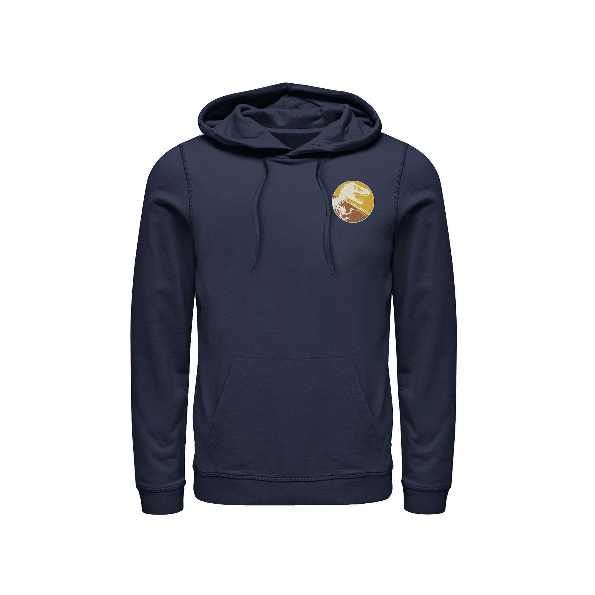 Men's Stranger Things Hawkins Police Left Chest Badge Hoodie, Size: Medium, Blue Product Image