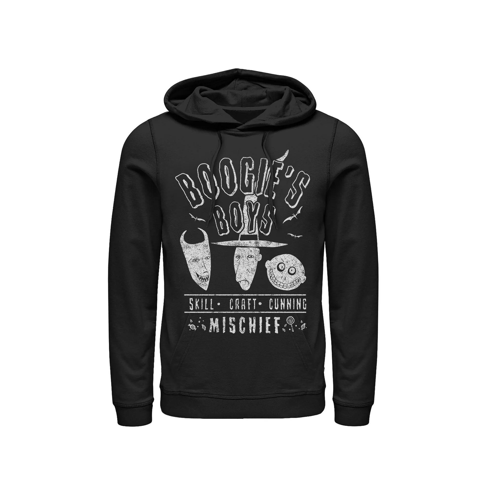Disney's The Nightmare Before Christmas Boogie's Boys Men's Hoodie, Size: Large, Black Product Image