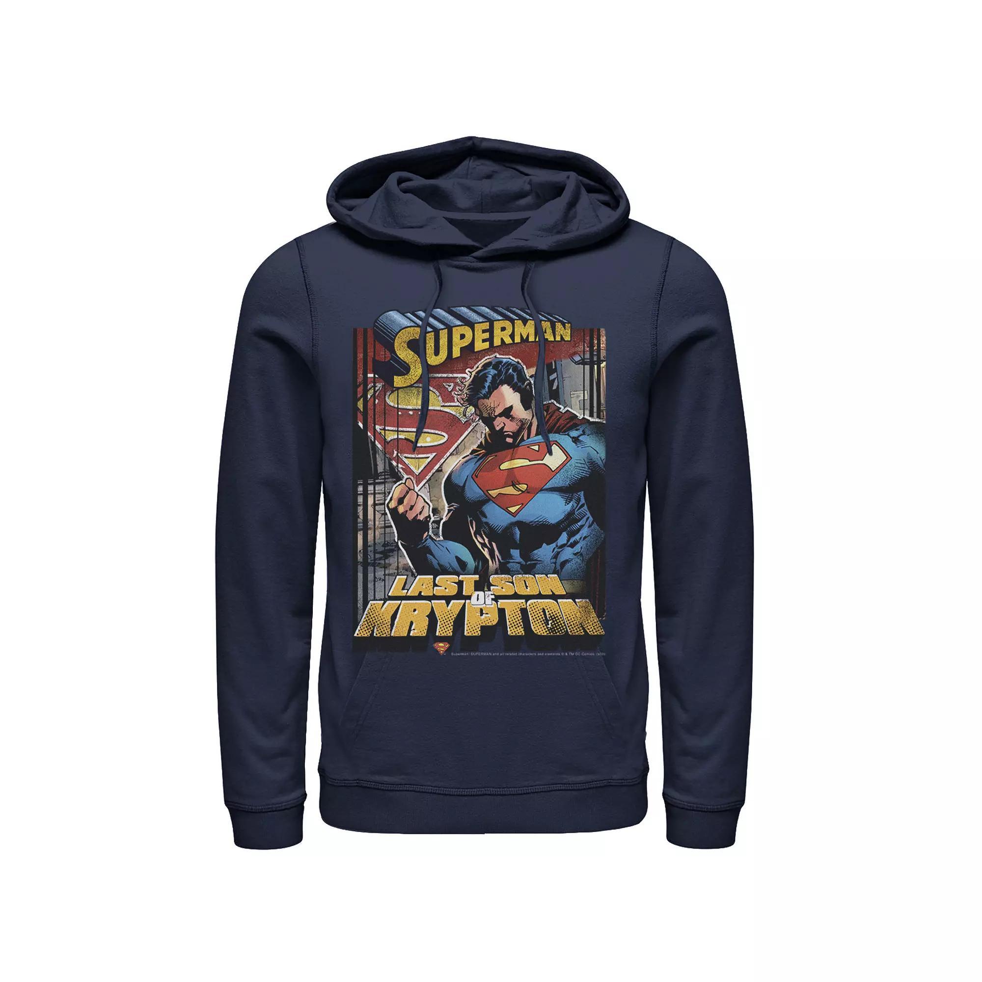 Men's Animal Crossing Items Found Title Logo Hoodie, Size: XL, Blue Product Image