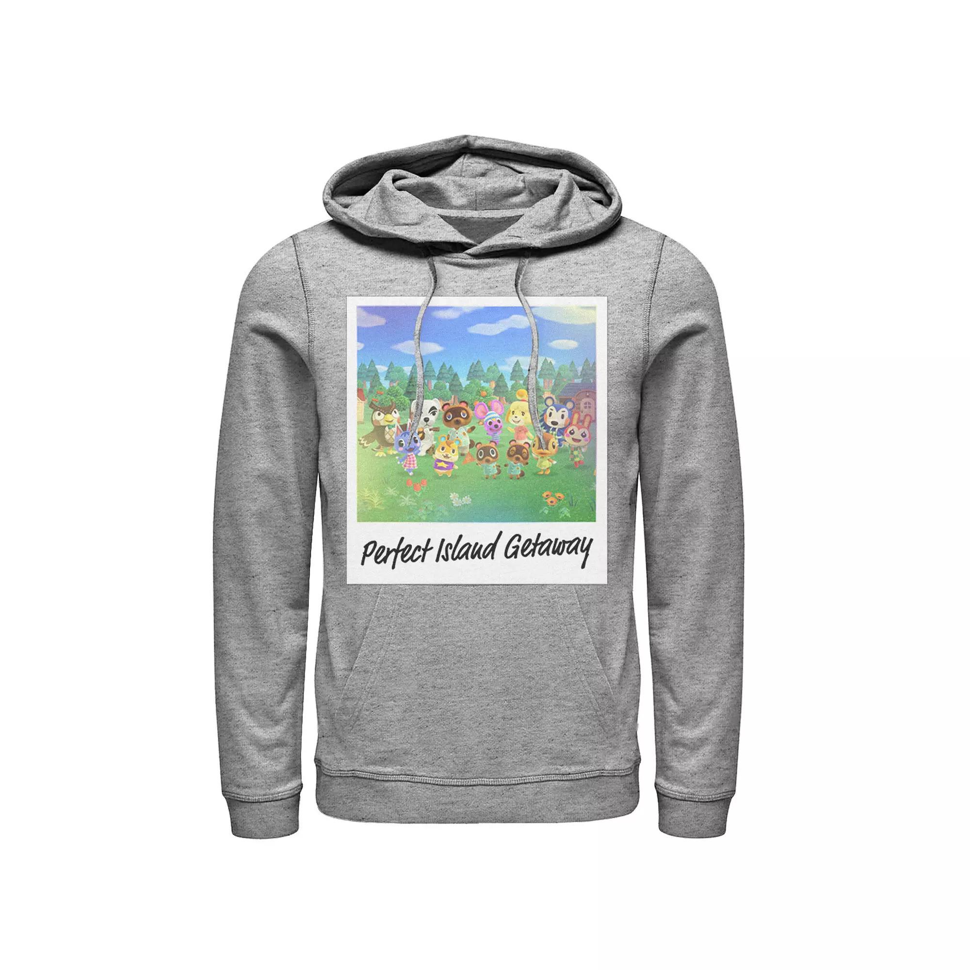 Mens DC Comics Superman Power Flex Skyline Comic Poster Hoodie Blue Product Image