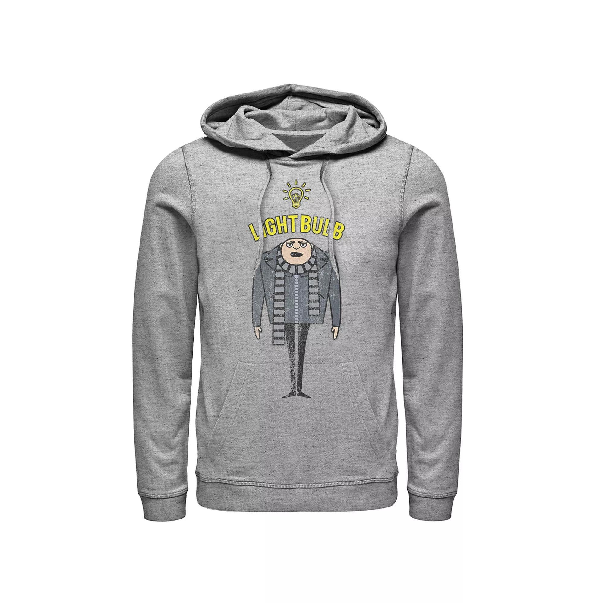 Men's Marvel Comics Three Dimensional Logo Hoodie, Size: XXL, Athletic Grey Product Image