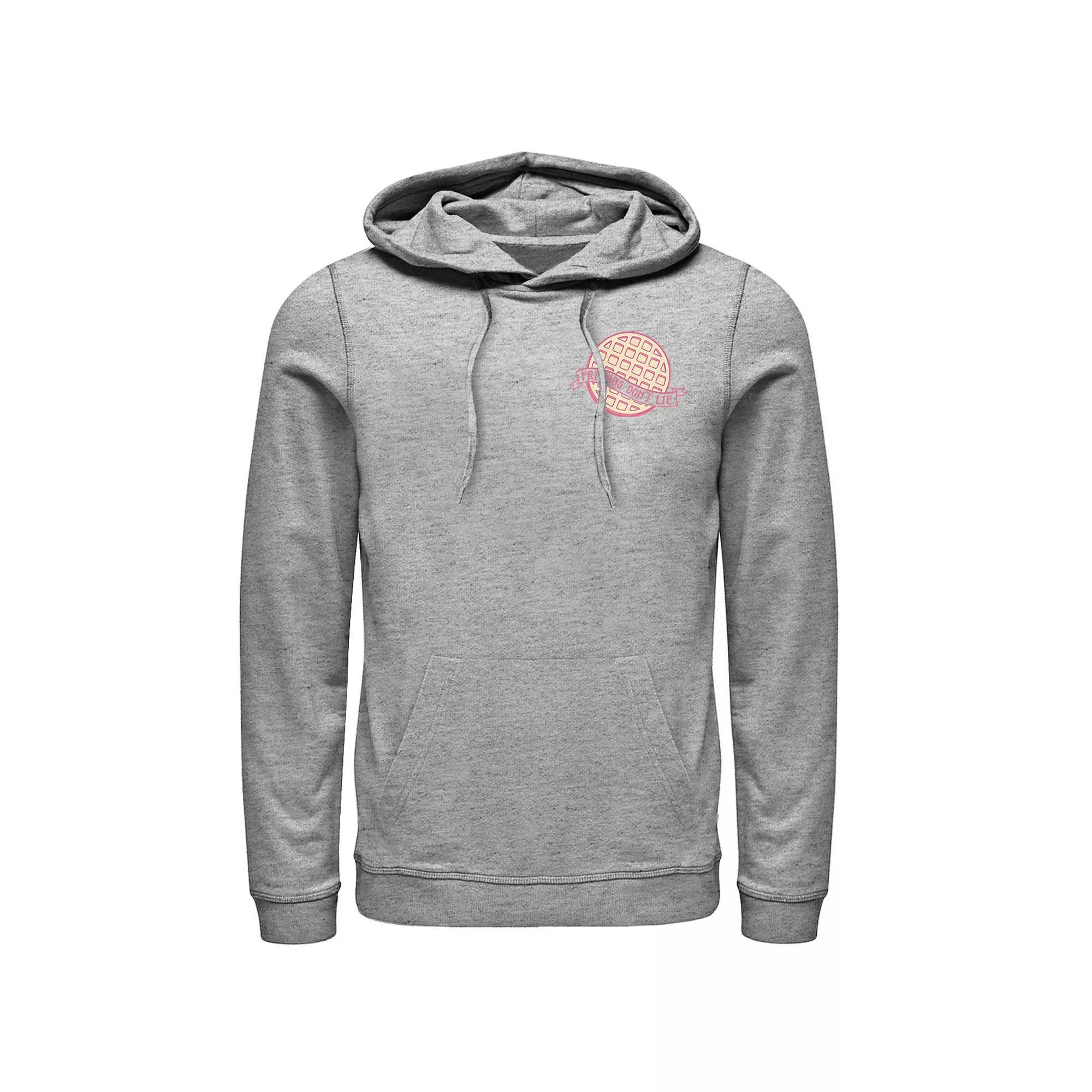 Men's Marvel Ghost Rider Circle Portrait Action Shot Hoodie, Size: XXL, Athletic Grey Product Image