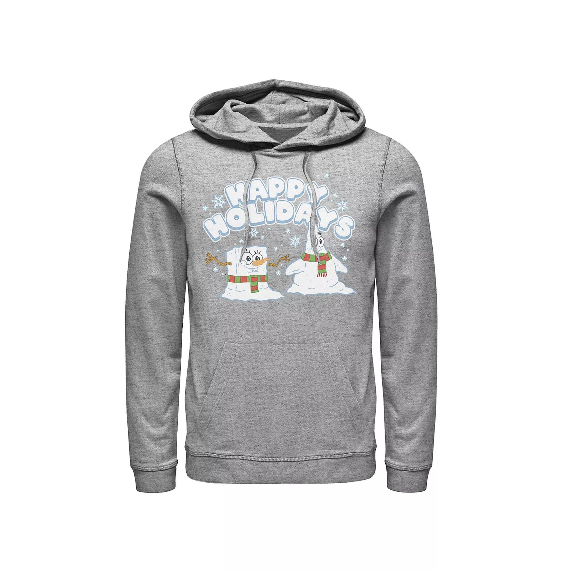 Men's DC Comics Batman The Caped Crusader Text Poster Hoodie, Size: Large, Grey Heather Product Image