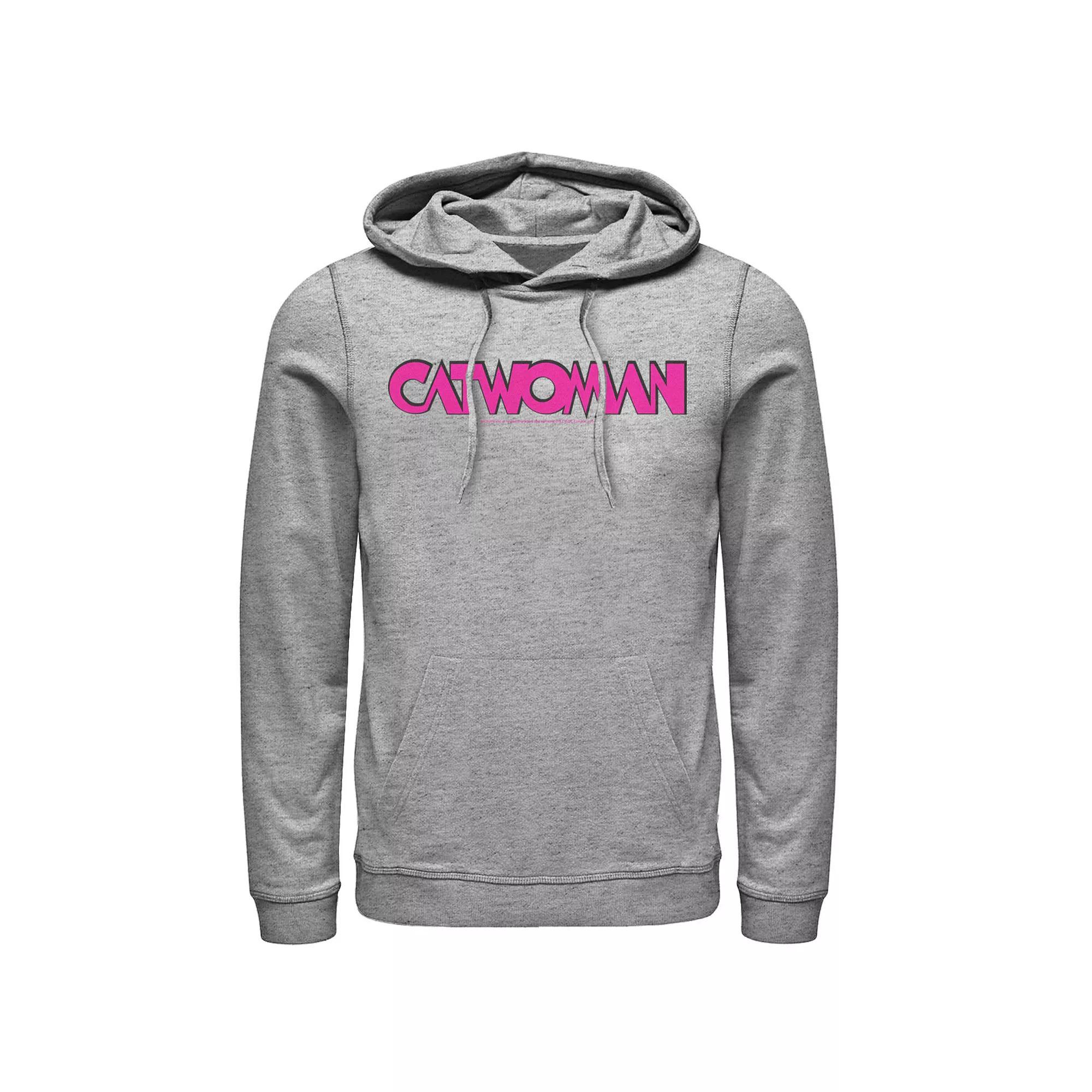 Mens Marvel Captain Marvel Movie Stitched Badge Hoodie Athletic Grey Product Image