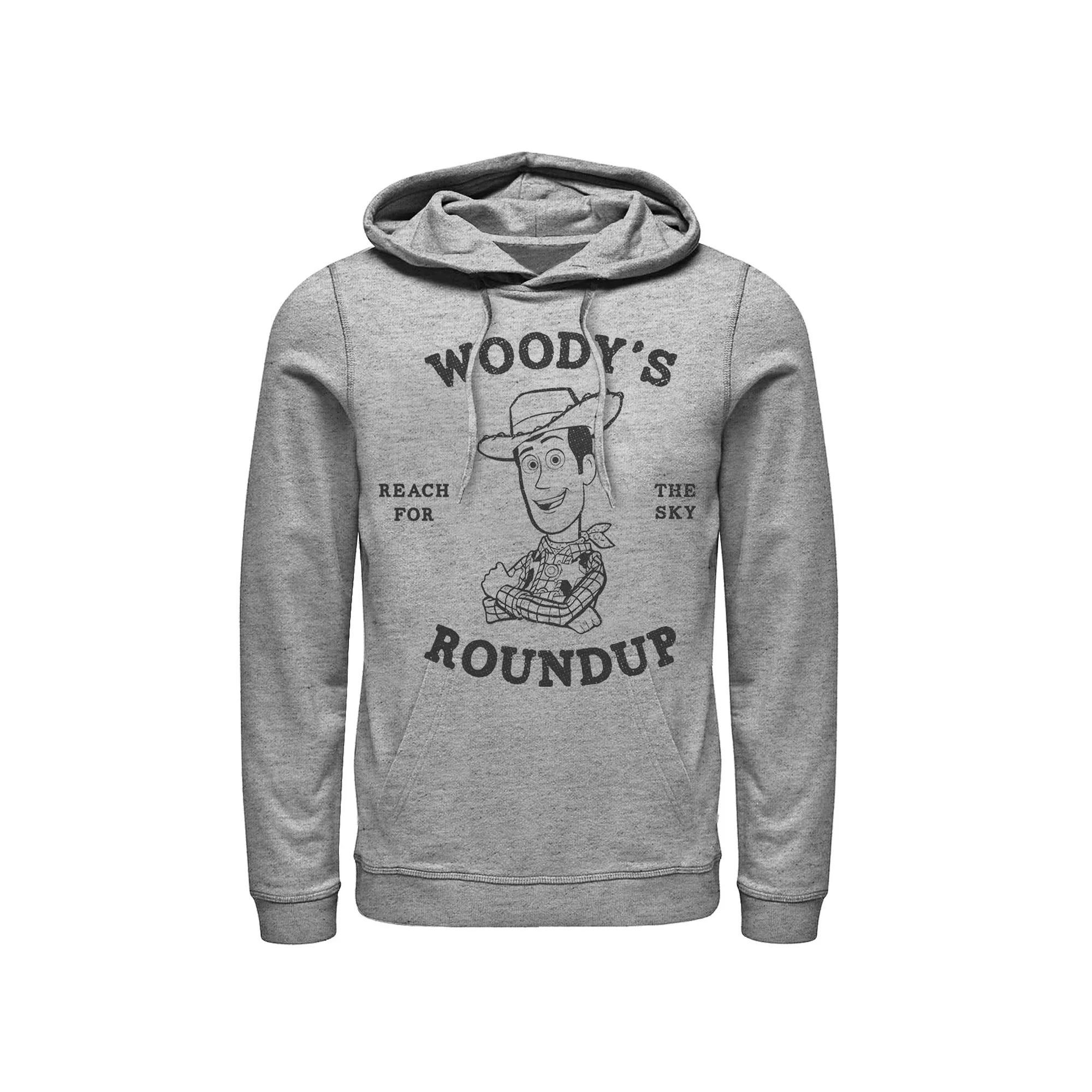 Mens Aladdin Genie Faces Hoodie Athletic Grey Product Image