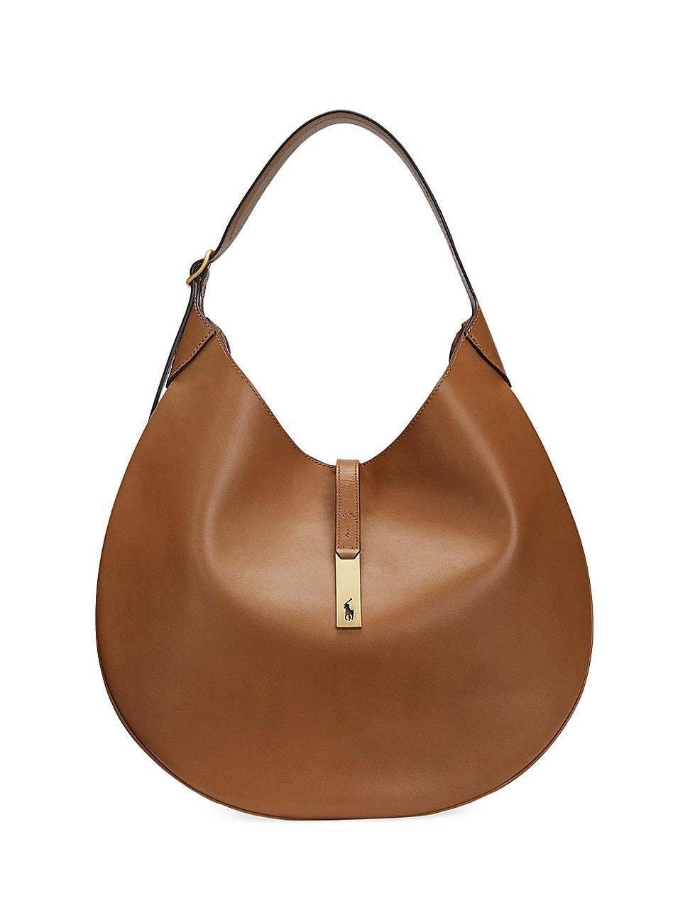 Polo Ralph Lauren Polo Id Large Hobo Shoulder Bag Product Image