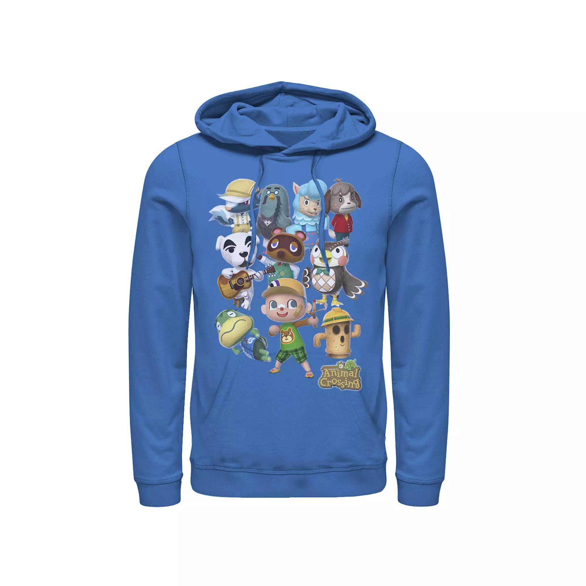 Men's Nickeloden Hey Arnold Colorful Hillwood Poster Hoodie, Size: Medium, Red Product Image