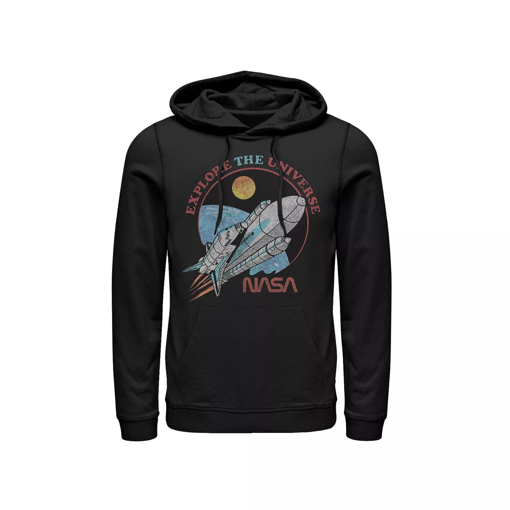 Men's Star Wars Ewok Word Stack Portrait Hoodie, Size: Small, Black Product Image