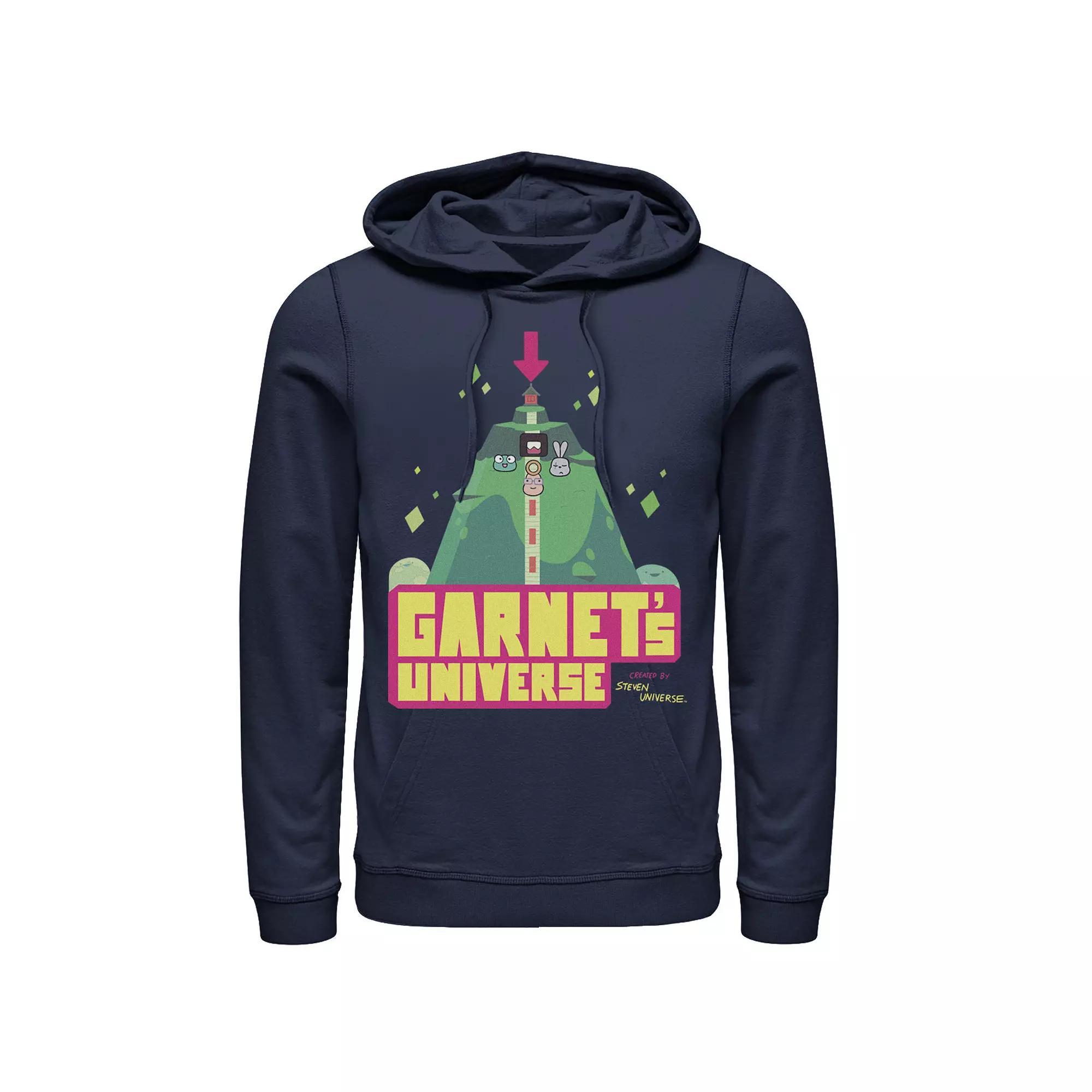 Men's Cartoon Network Steven Universe Garnet's Universe Cartoon Hoodie, Size: XXL, Black Product Image