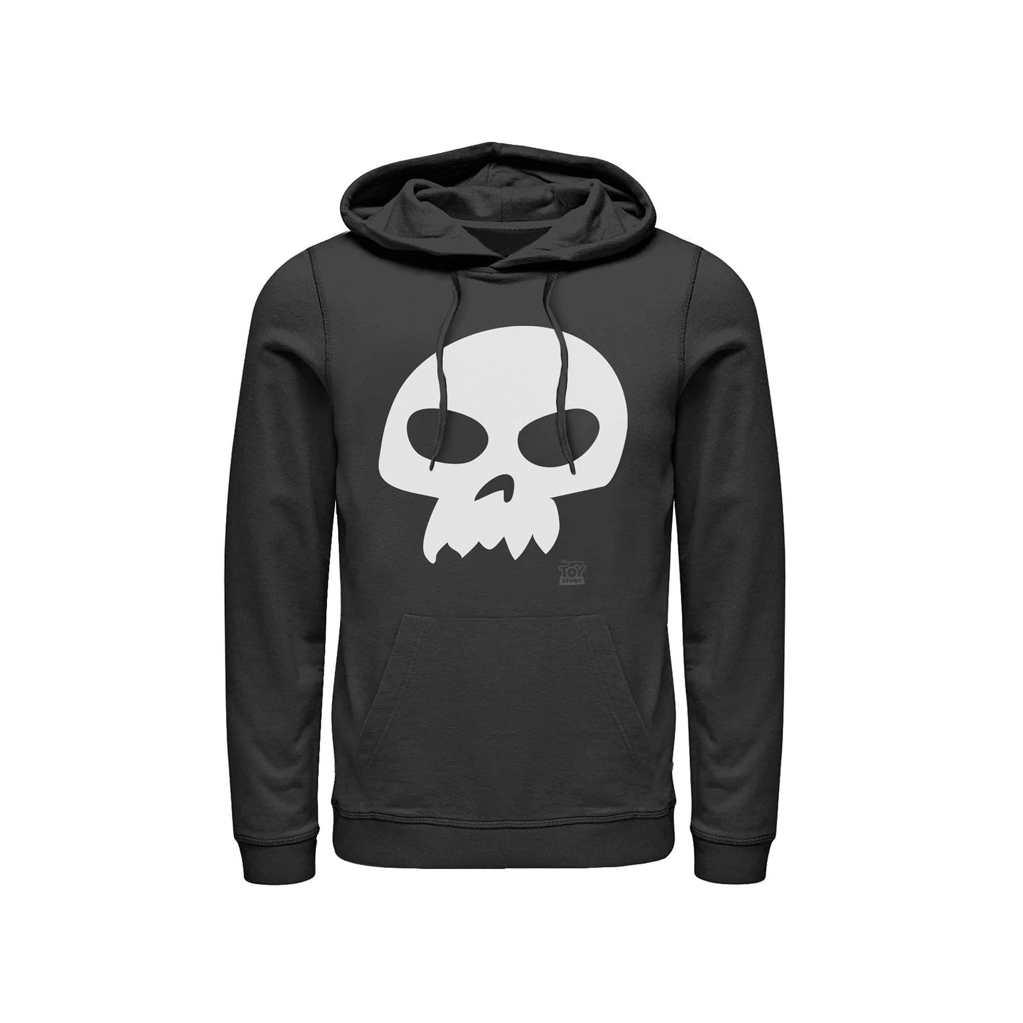 Disney / Pixars Toy Story Sid Mens Skull Logo Hoodie Product Image