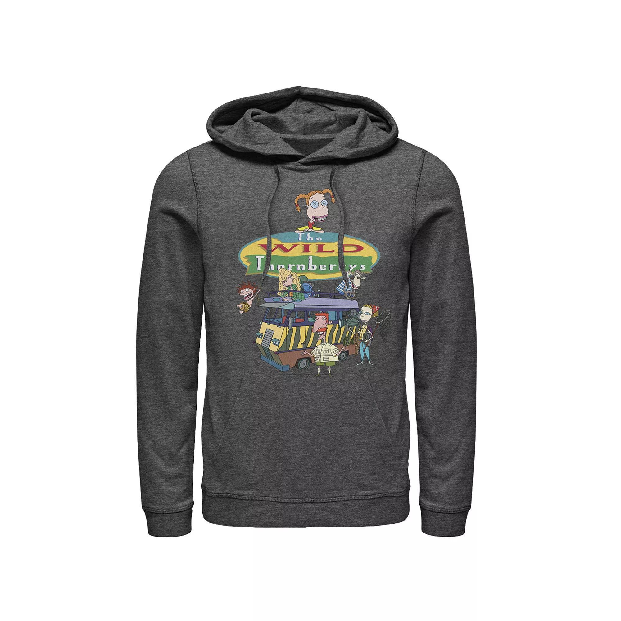 Men's DC Comics Batman Ka-Boom Pop Art Text Poster Hoodie, Size: Small, Blue Product Image