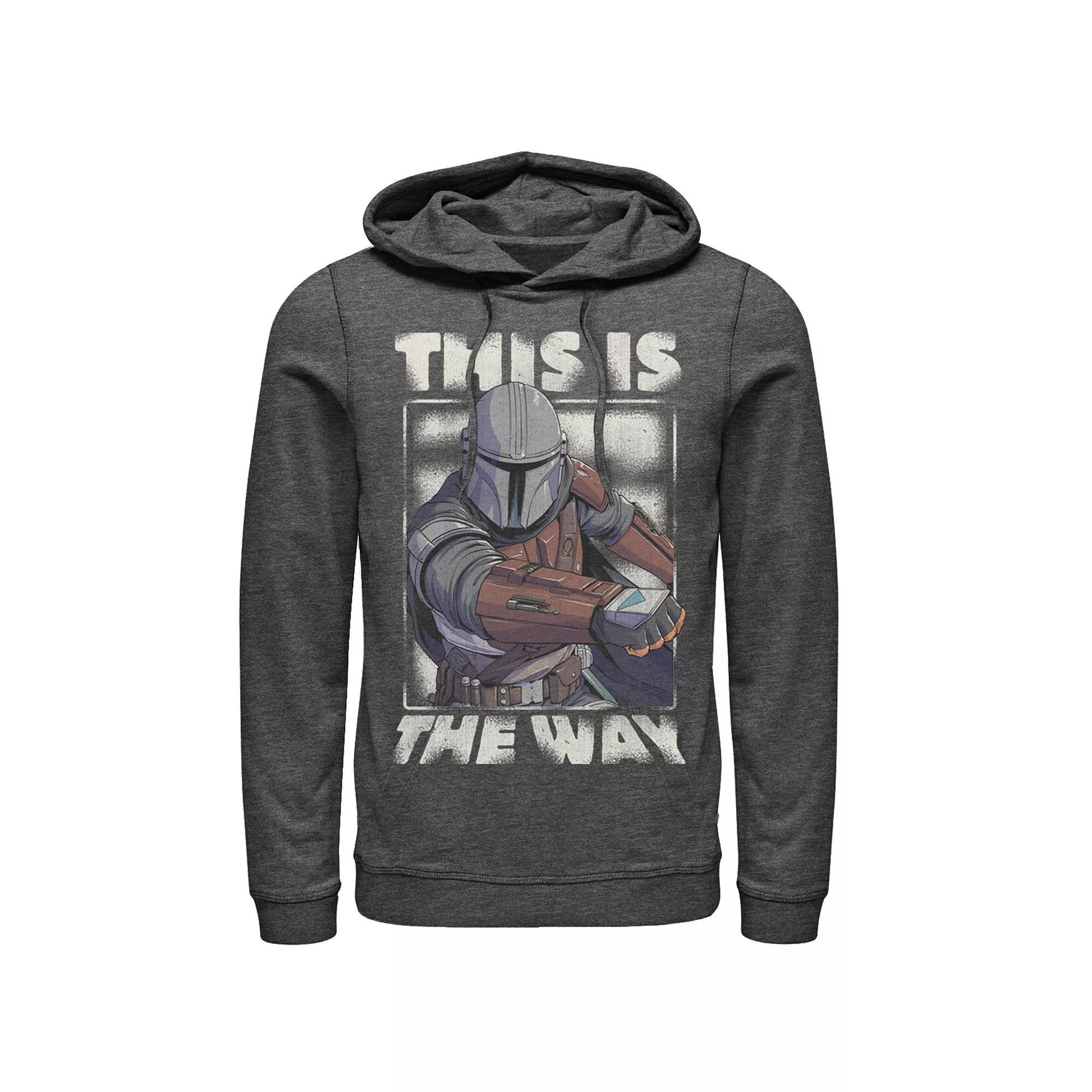 Mens Star Wars Bantha Retro Vintage Striped Graphic Hoodie Product Image