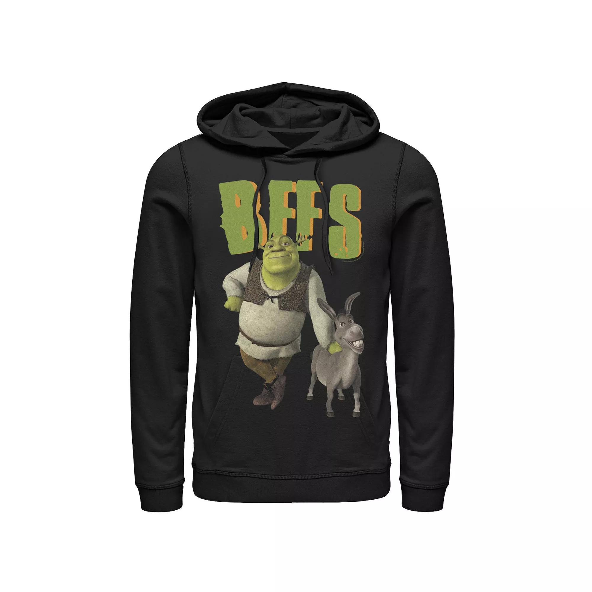 Men's Batman: The World Germany News Poster Hoodie, Boy's, Size: XXL, Black Product Image