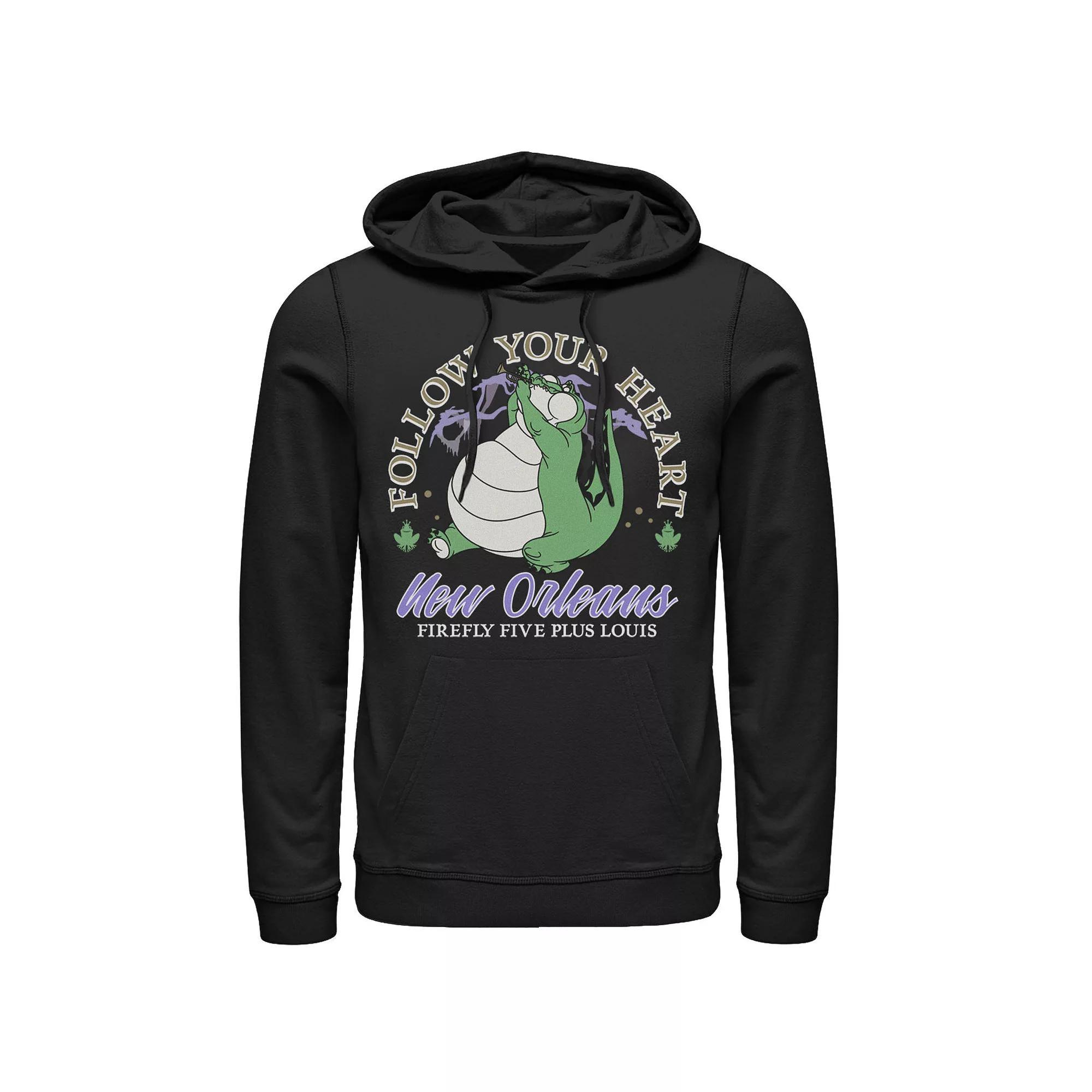 Men's Marvel Avengers More Than A Fan Colorful Panel Silhouette Hoodie, Size: Large, Black Product Image