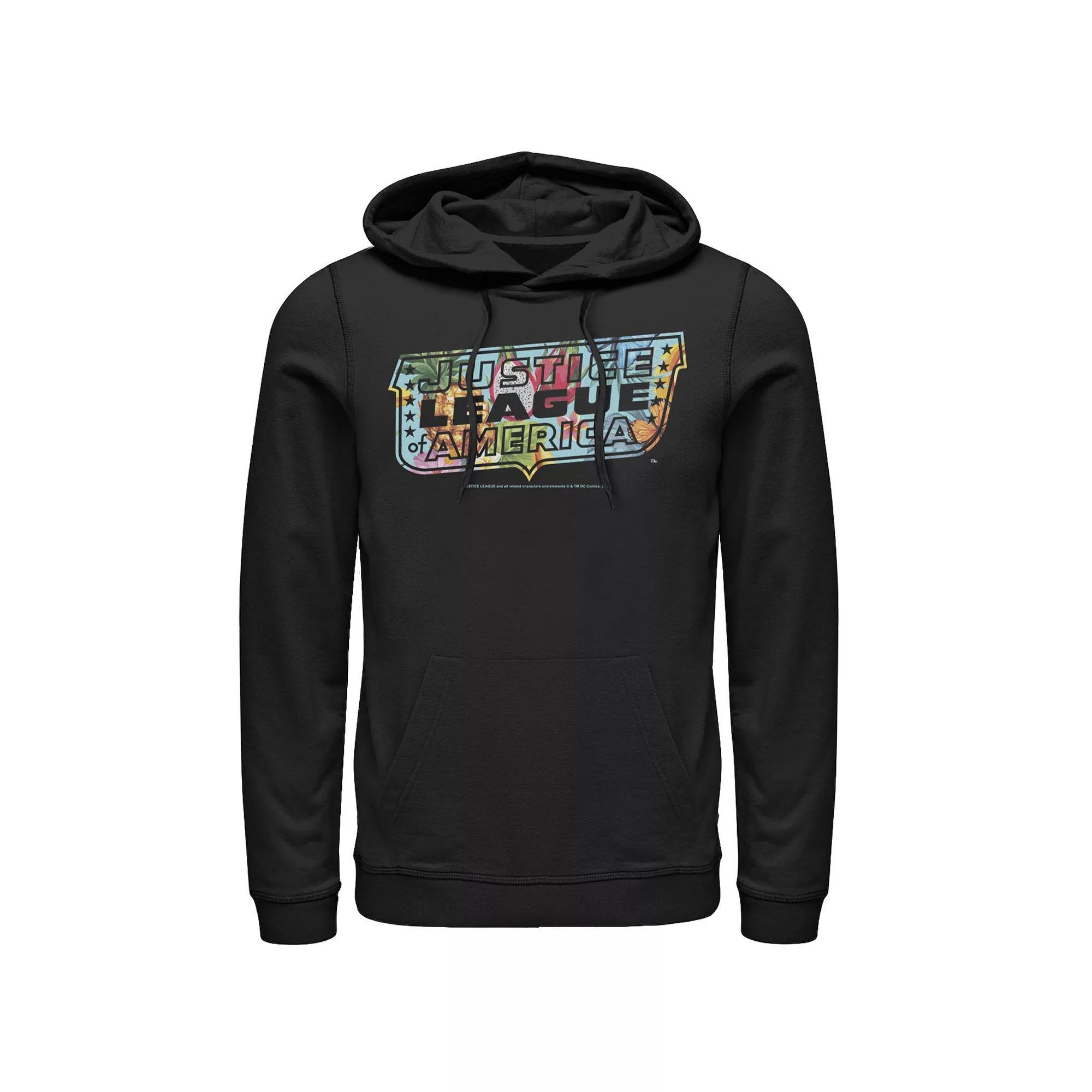 Men's NASA Space Shuttle Blast Off Text Over Lay Hoodie, Size: Medium, Black Product Image