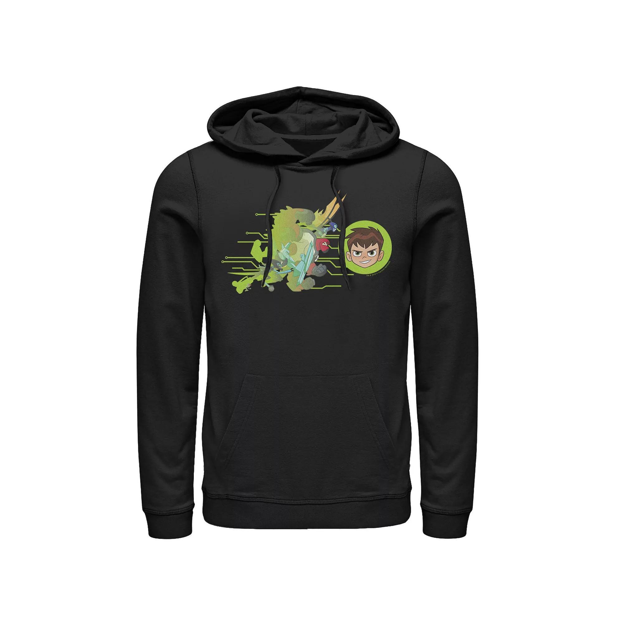 Men's Gonzales Darth Vader Dark Side Por Vida Portrait Hoodie, Size: XXL, Blue Product Image