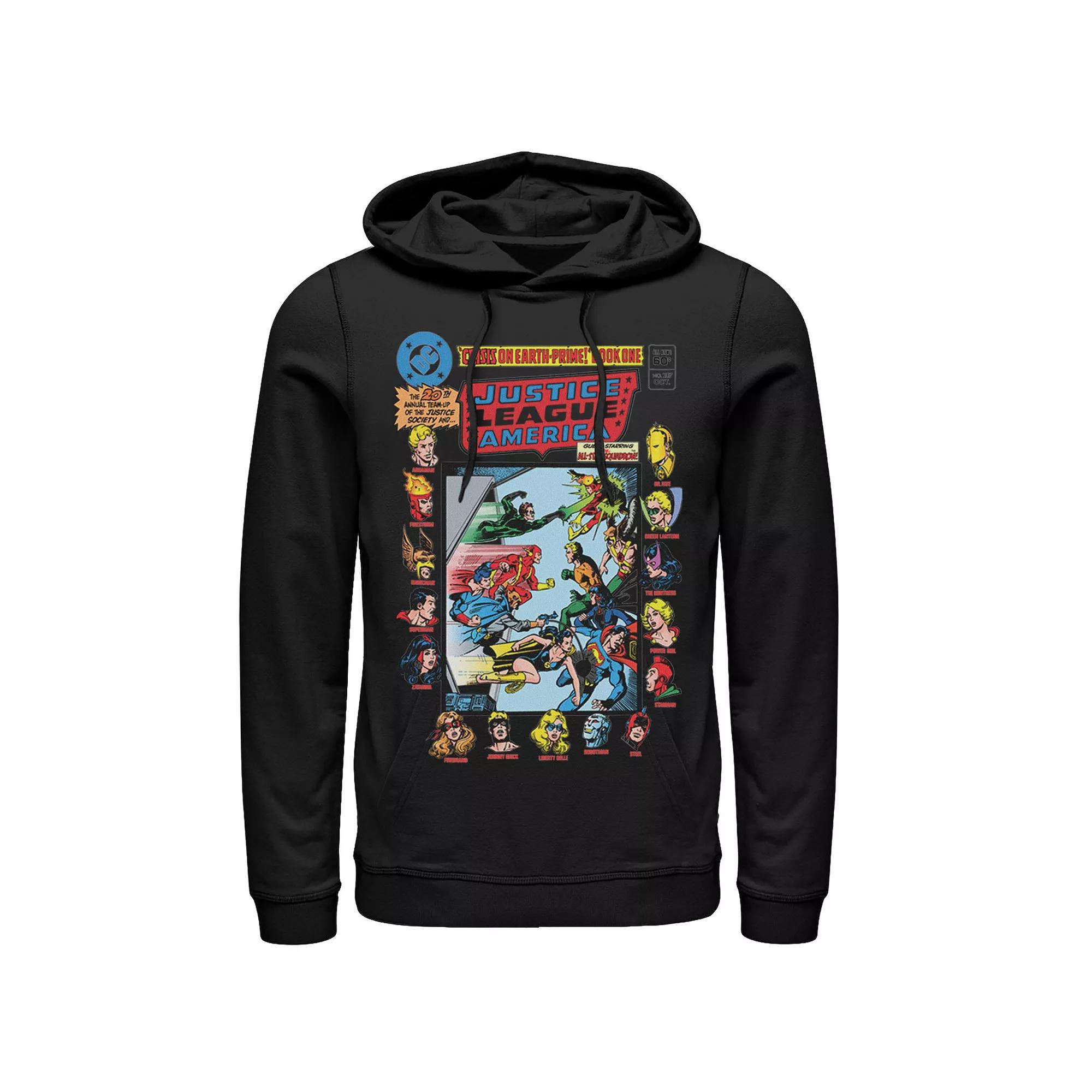 Men's Marvel Fantastic Four Members And Villains Periodic Table Hoodie, Size: 3XL, Blue Product Image