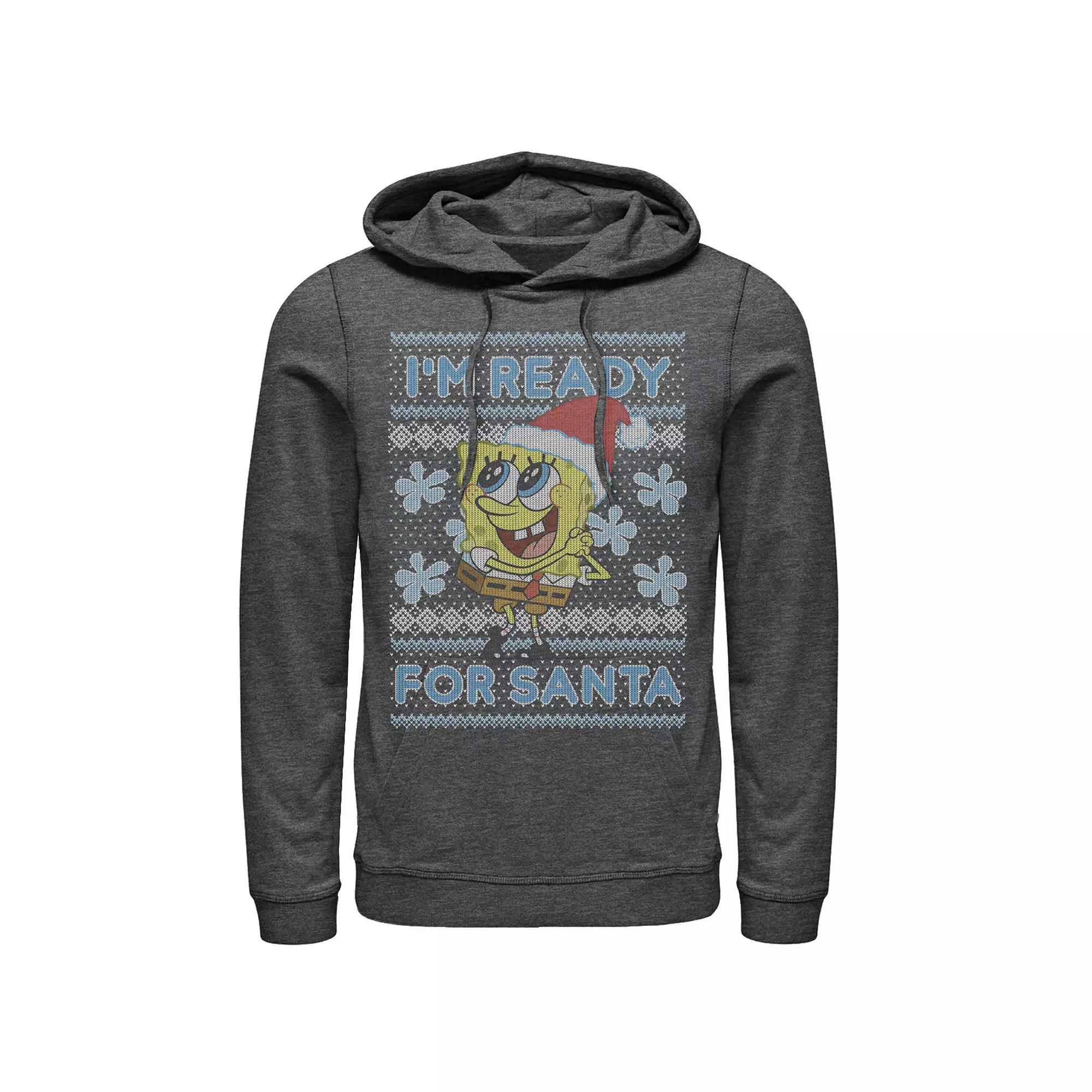 Mens Star Wars The Force Awakens Rey & BB-8 Pullover Hoodie Grey Heather Product Image