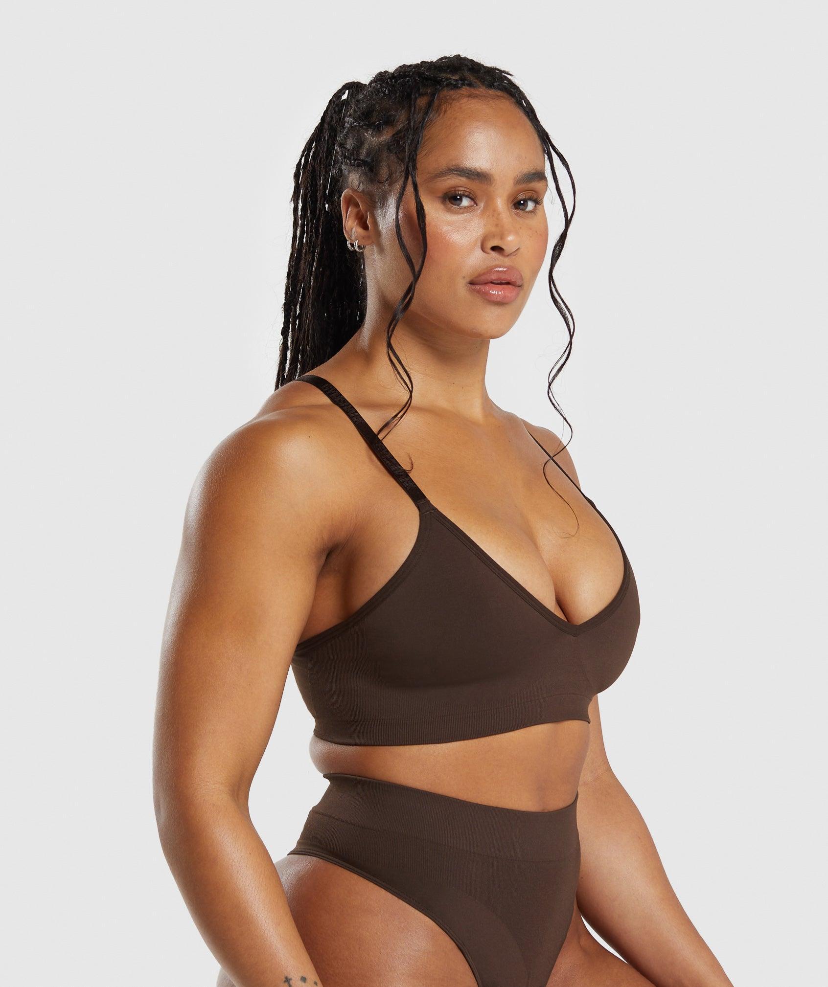 Seamless V Neck Bralette Product Image