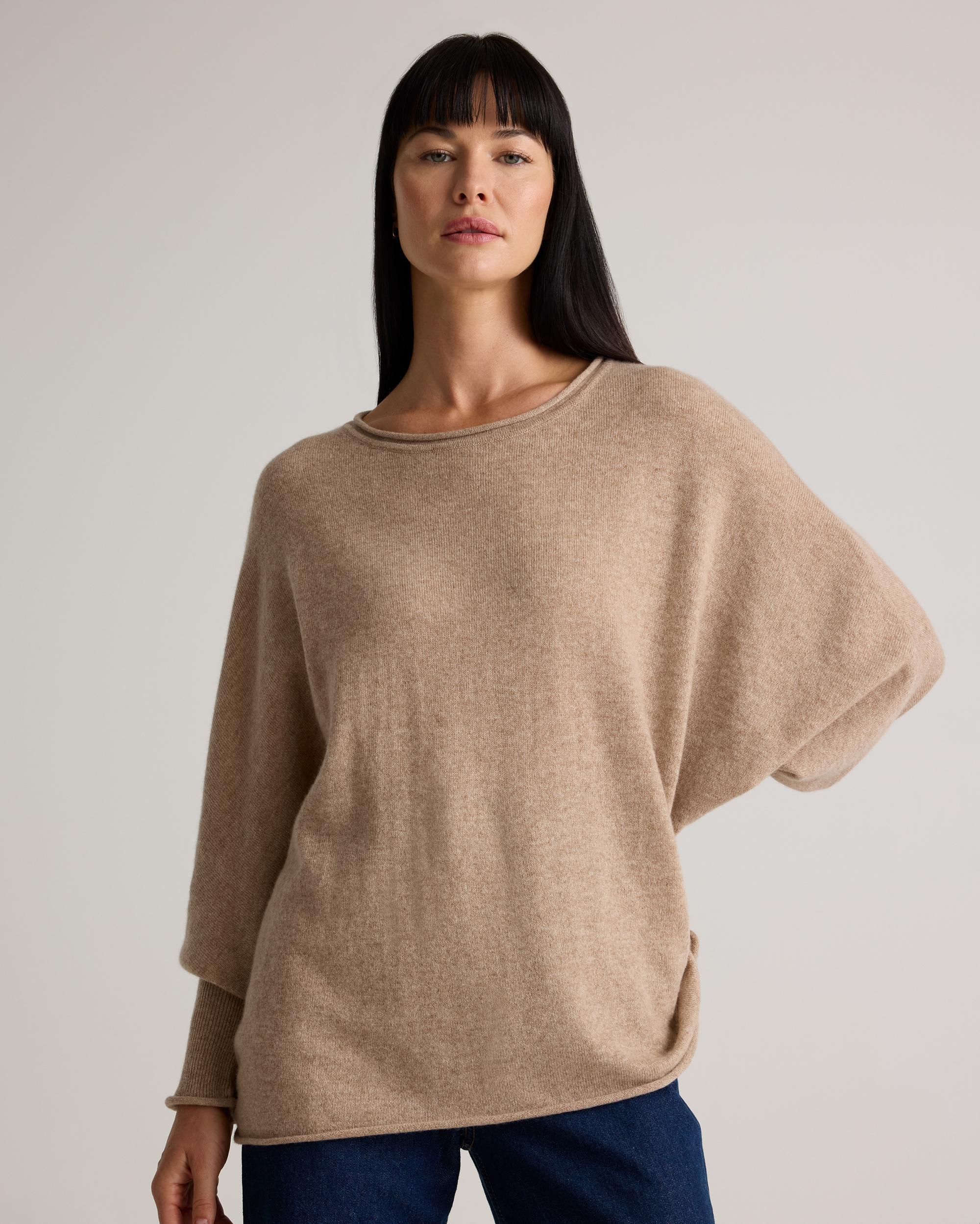 Quince | Women's Mongolian Cashmere Batwing Sweater Size Large/XL Product Image