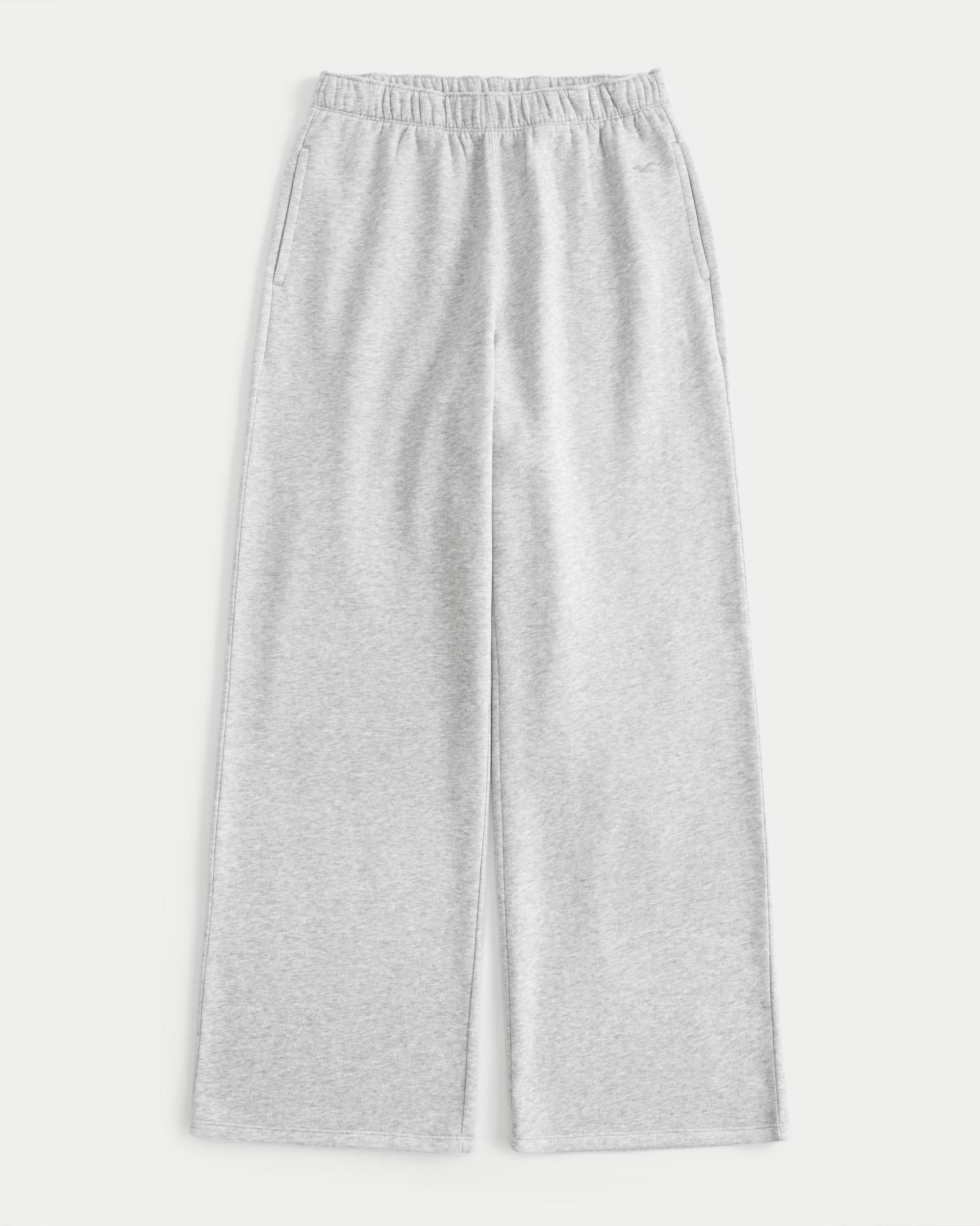 Hollister Feel Good Fleece Wide-Leg Pants Product Image