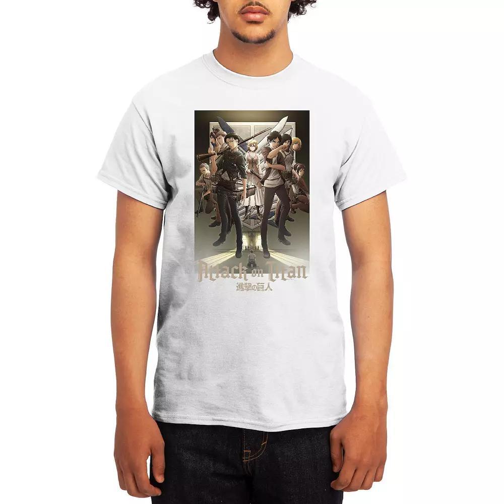 Men's Attack on Titan Levi Throne Graphic Tee, Boy's, Size: XXL, Turquoise Product Image