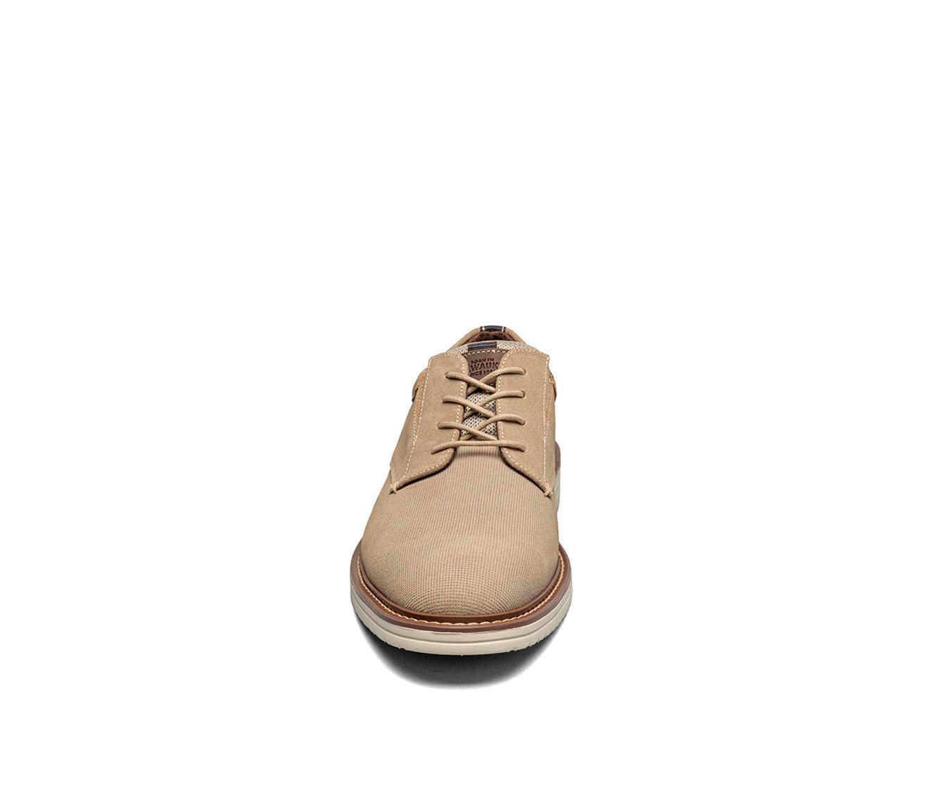 Men's Nunn Bush Griff Suede Plain Toe Oxford Oxfords Product Image