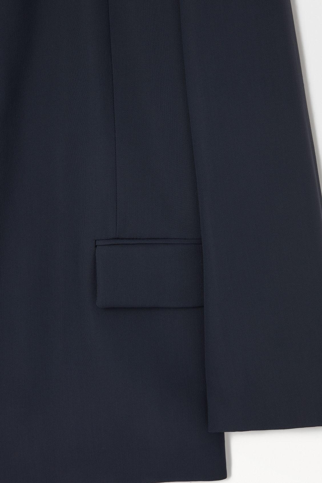 Womens Wool-Cashmere Open-Front Blazer Product Image