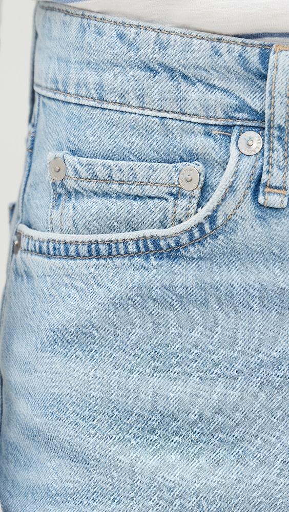 rag & bone Featherweight Logan Wide Leg Jeans | Shopbop Product Image