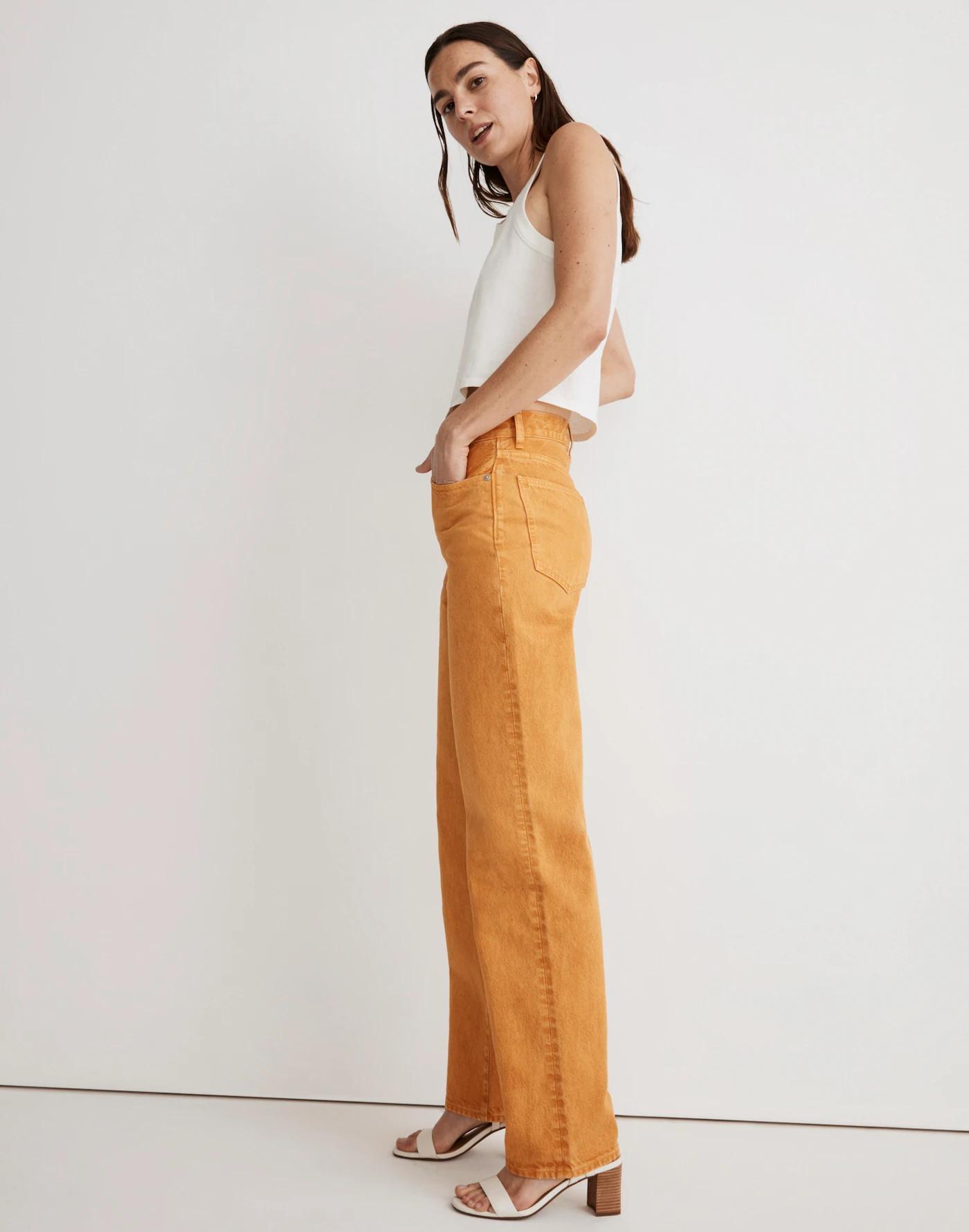 Baggy Straight Jeans: Garment-Dyed Edition Product Image