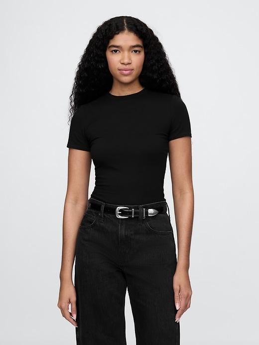 CloseKnit Jersey T-Shirt Thong Bodysuit Product Image