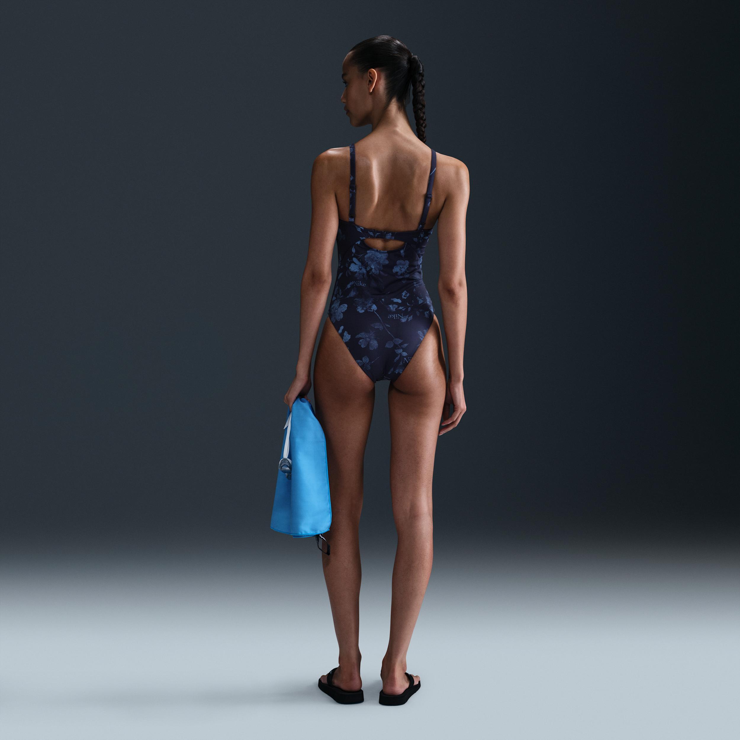 Nike Women's Swim V-Neck One-Piece Product Image