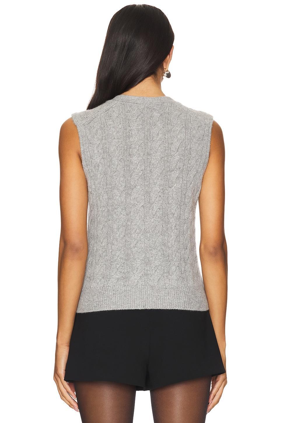 Cable Button Vest Vince Product Image